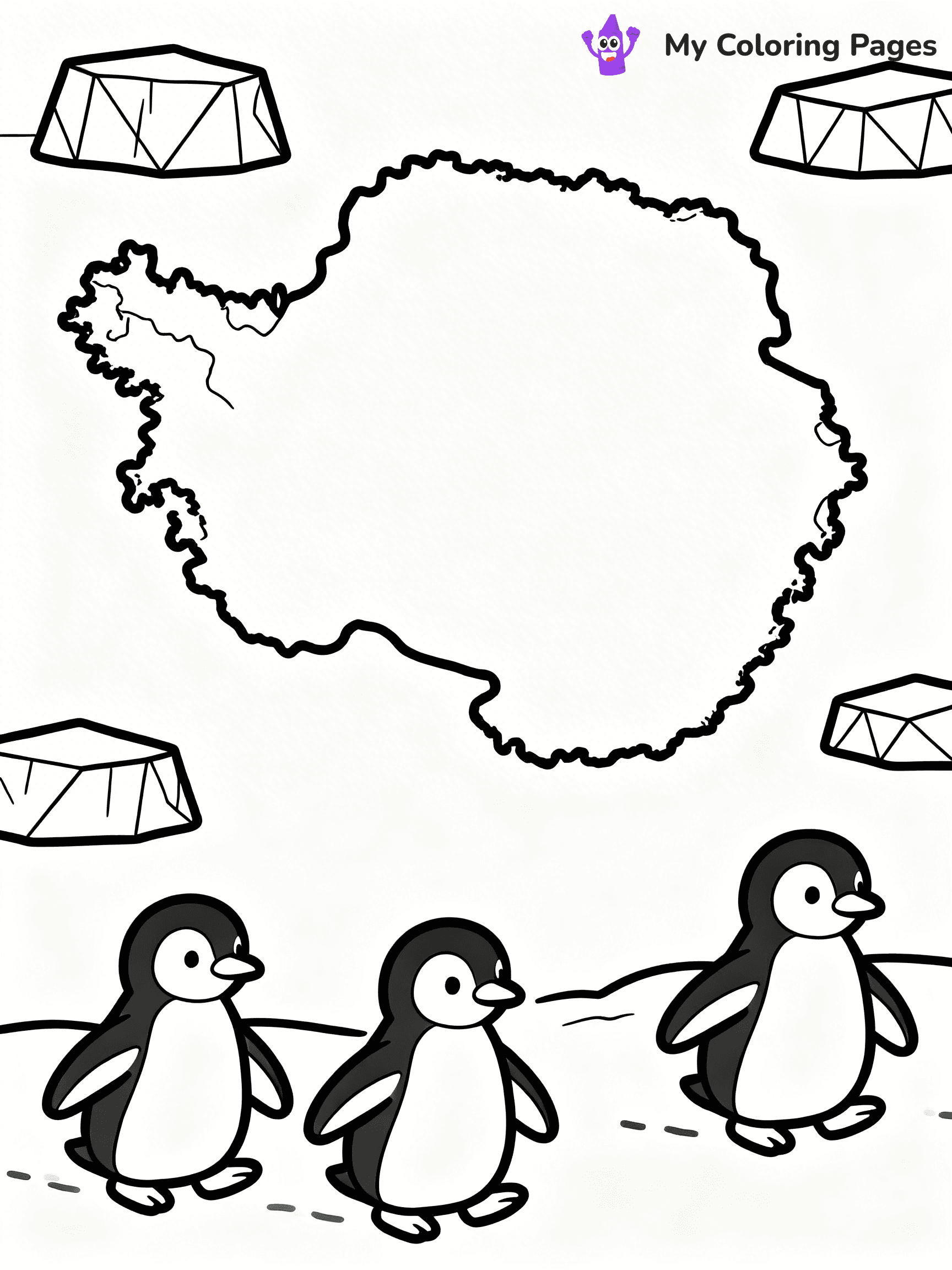 Continents Coloring Pages - 11
