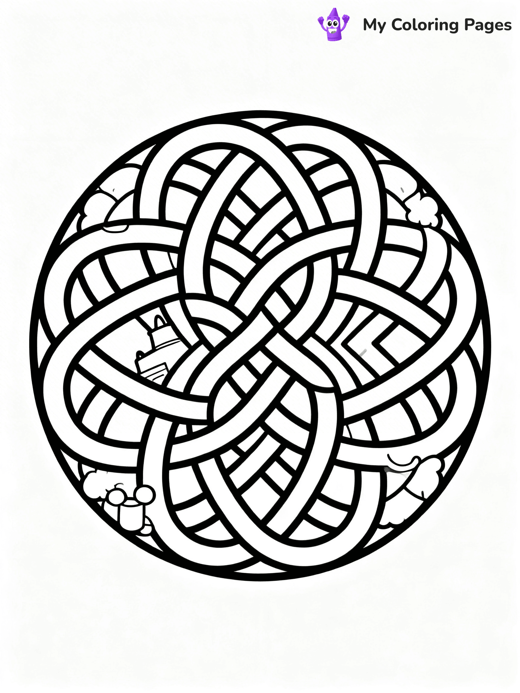Celtics Coloring Pages - 258
