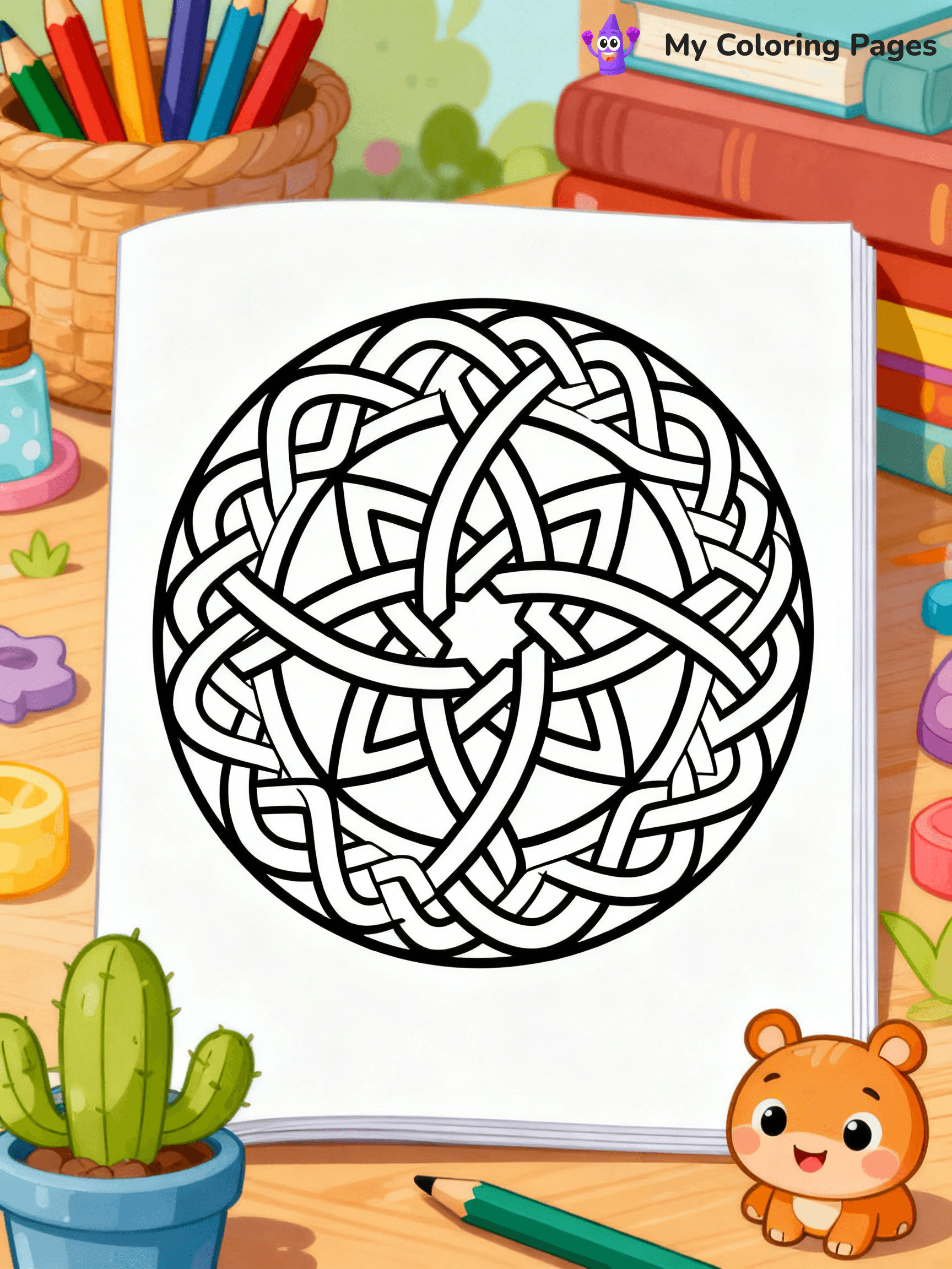 Celtics Coloring Pages - 257