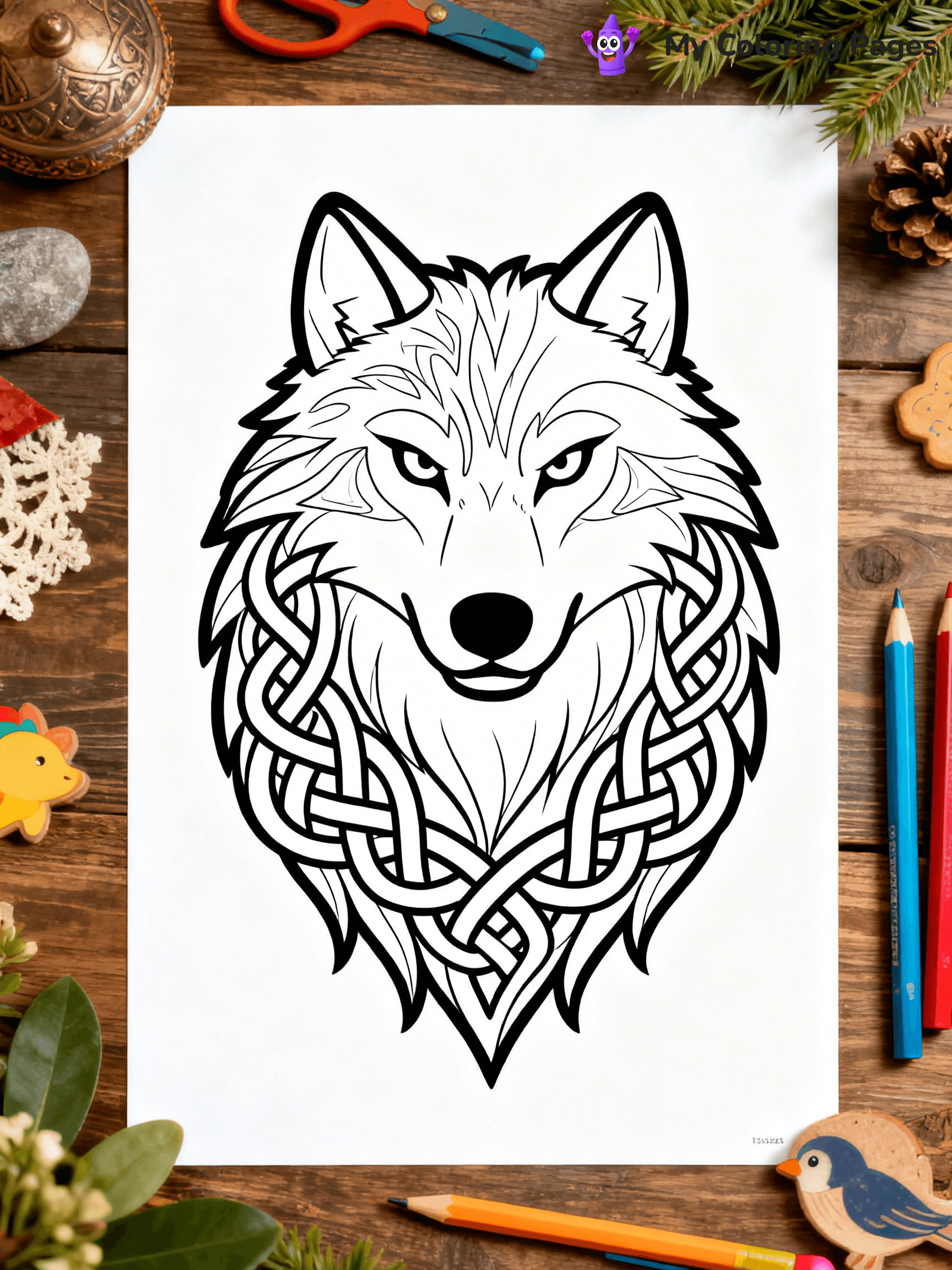 Celtics Coloring Pages - 218