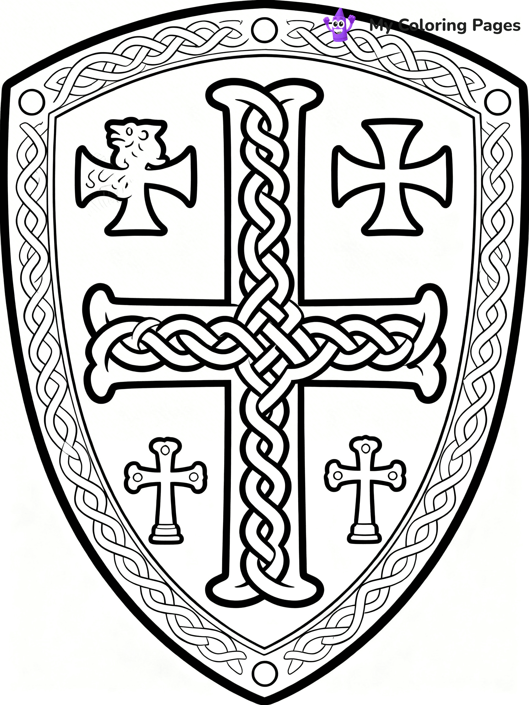 Celtics Coloring Pages - 206