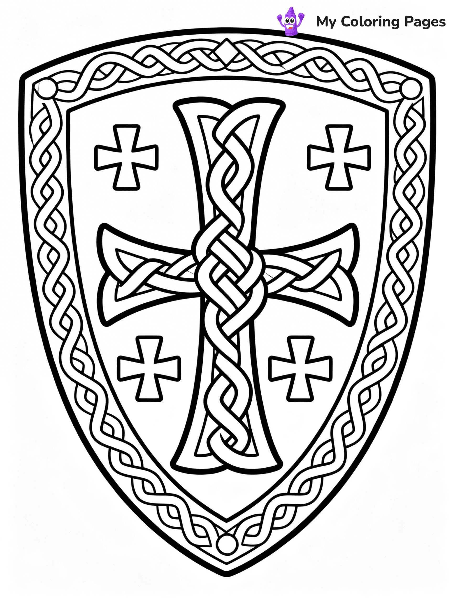 Celtics Coloring Pages - 203