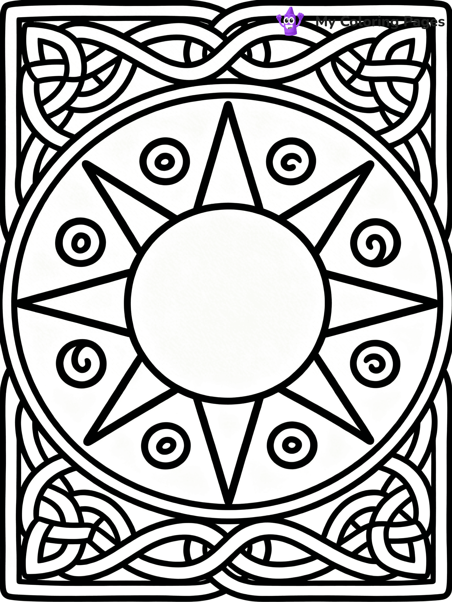 Celtics Coloring Pages - 135