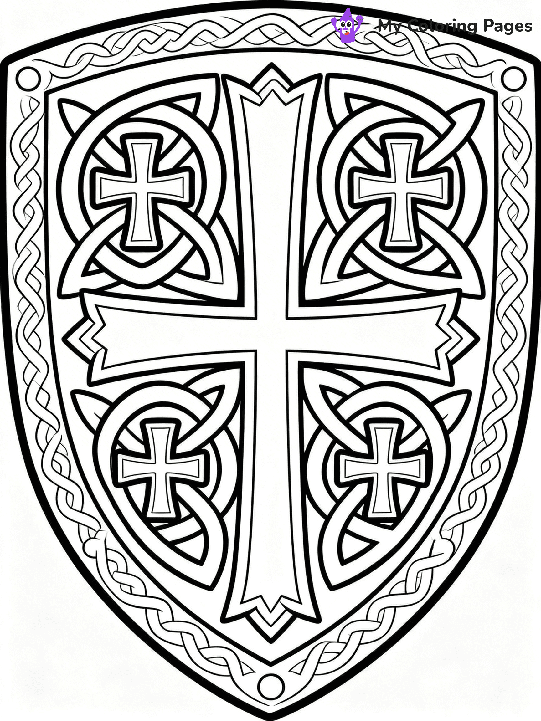 Celtics Coloring Pages - 124