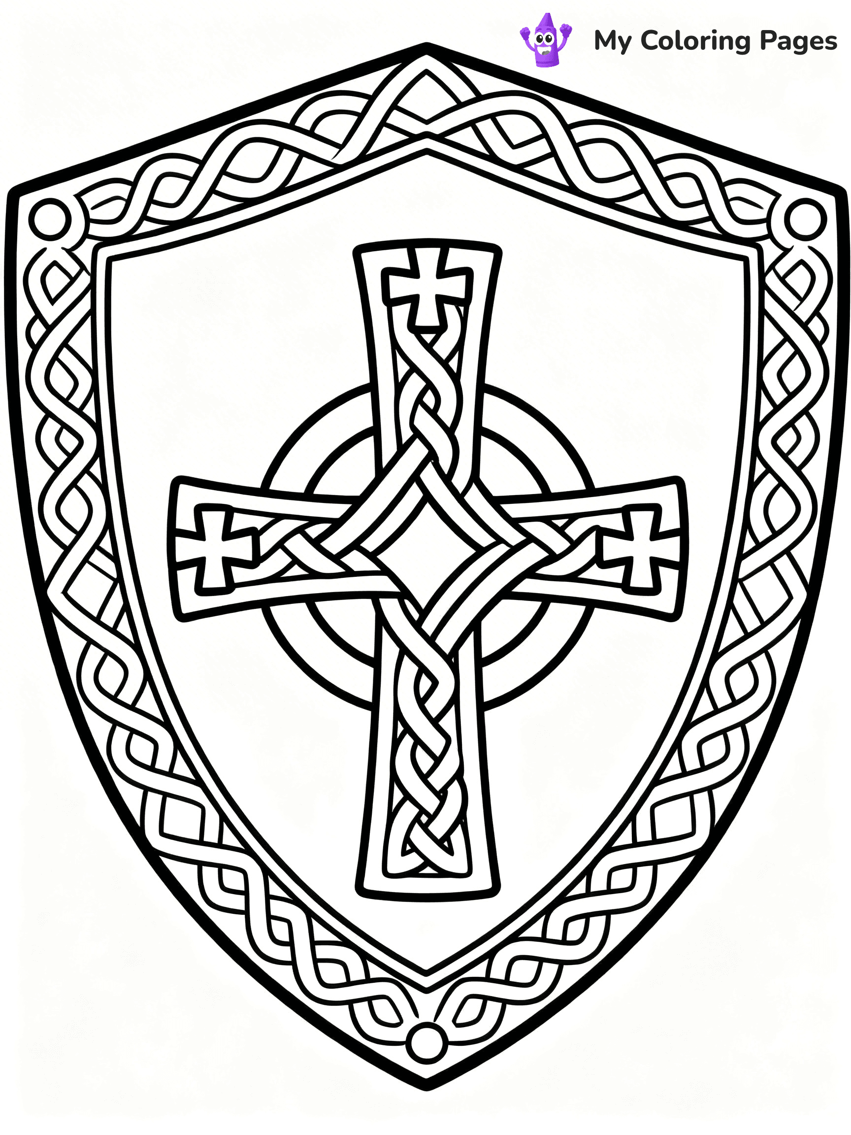 Celtics Coloring Pages - 123