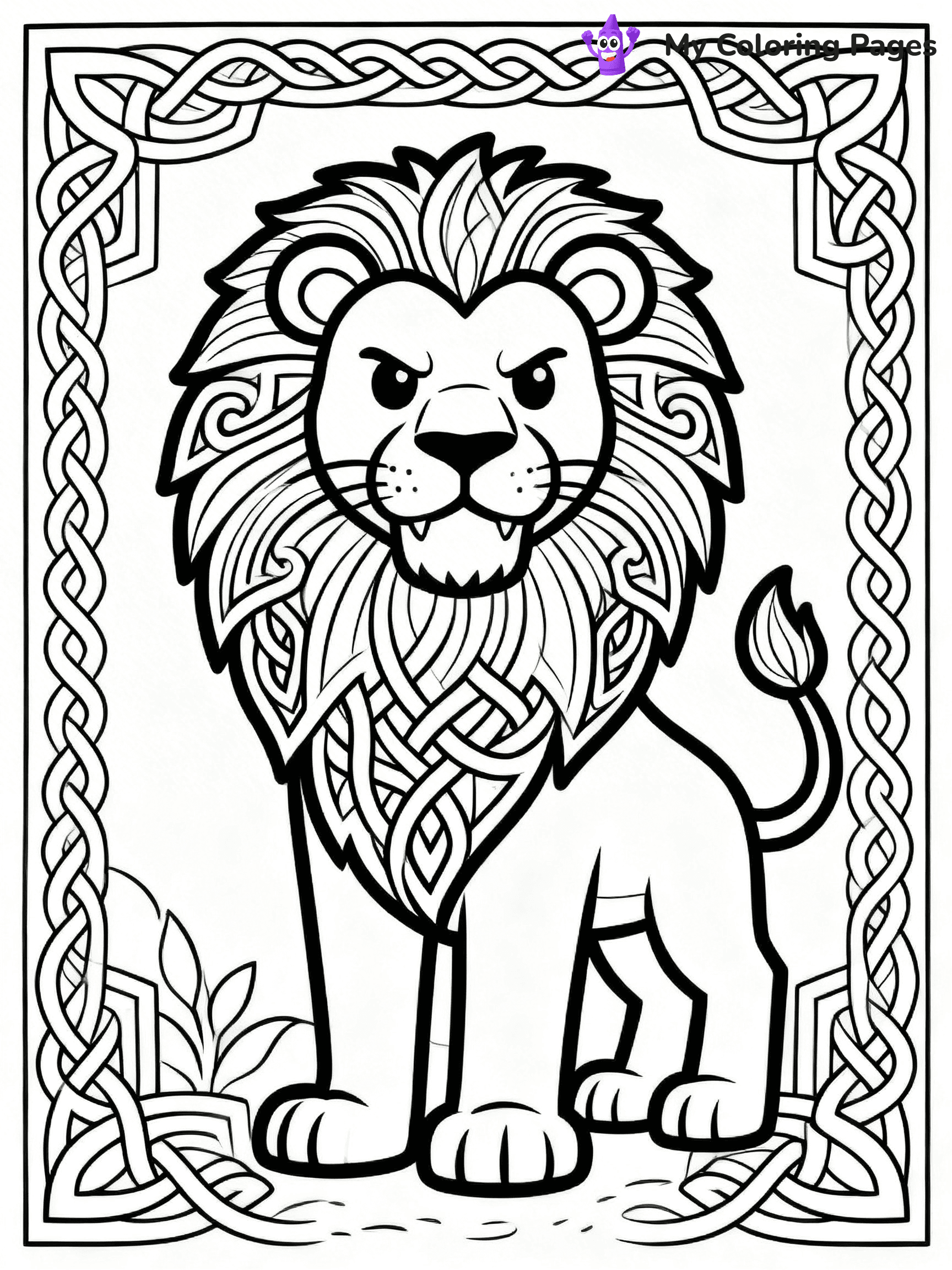 Celtics Coloring Pages - 114