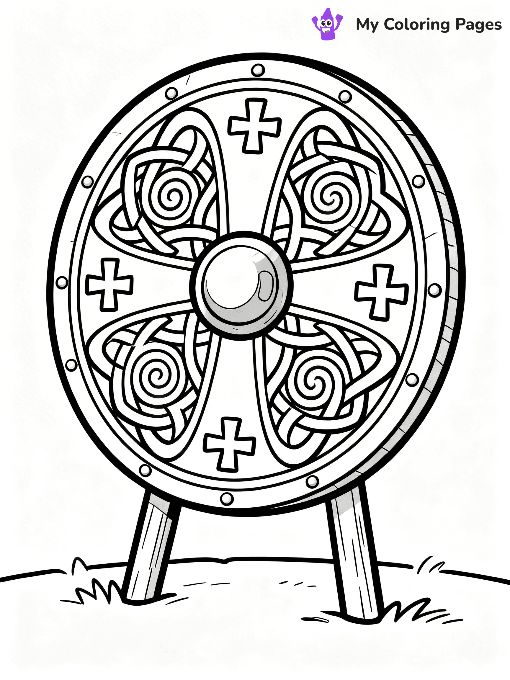 Celtics Coloring Pages - 89