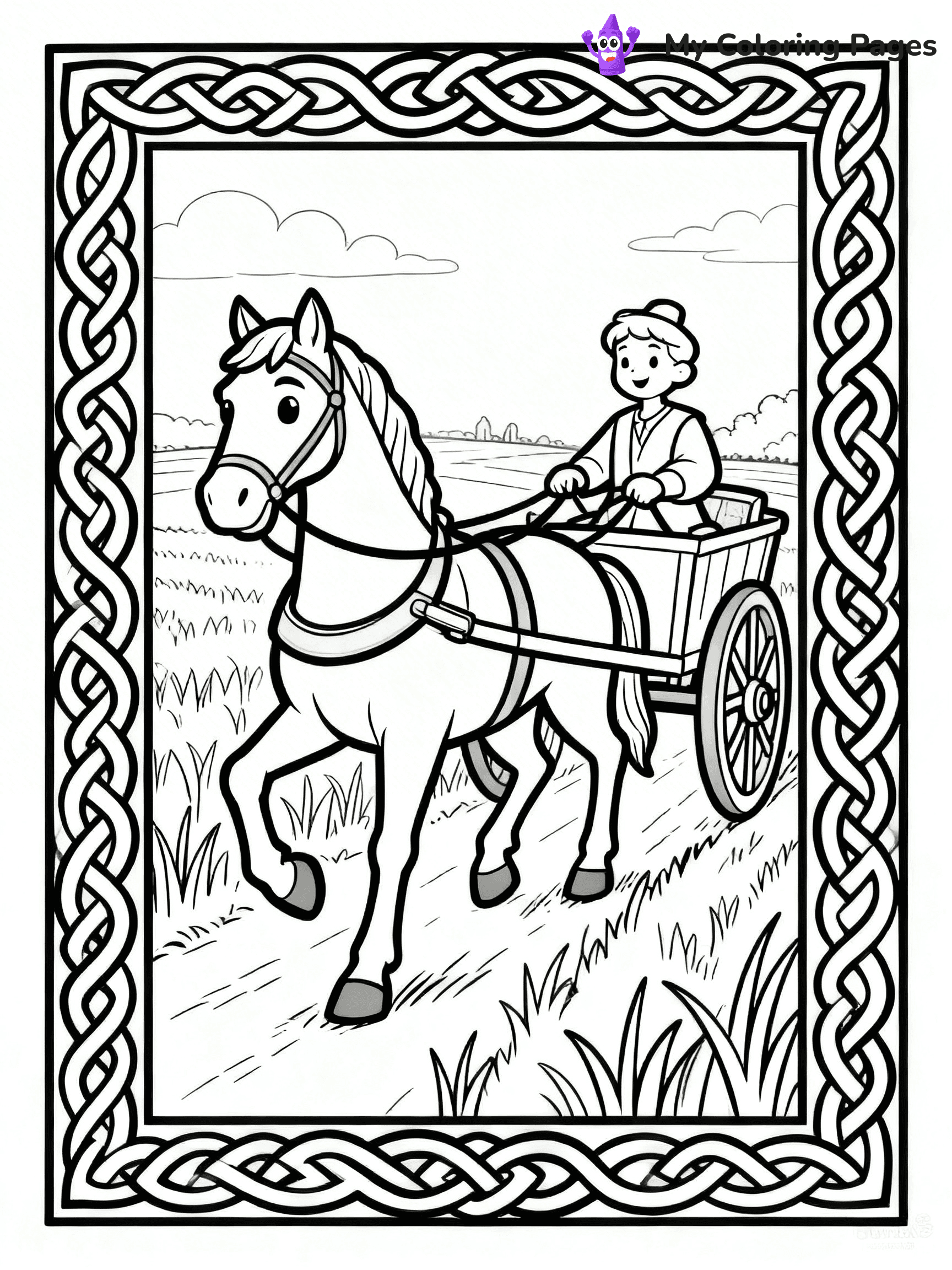 Celtics Coloring Pages - 86