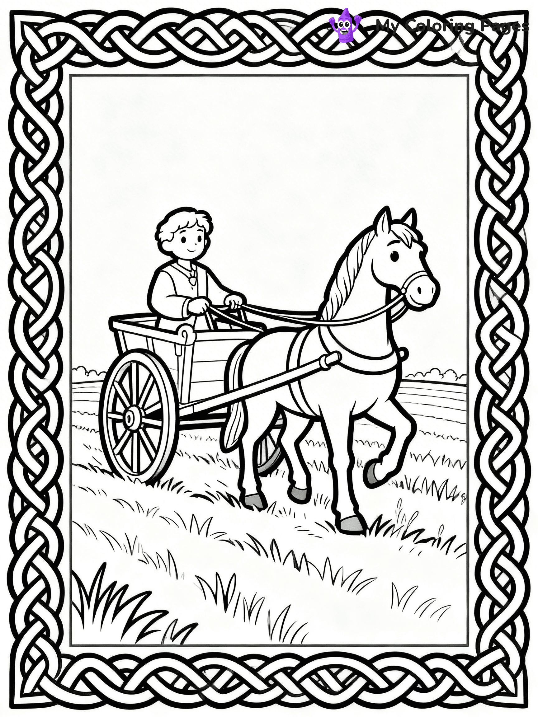 Celtics Coloring Pages - 85
