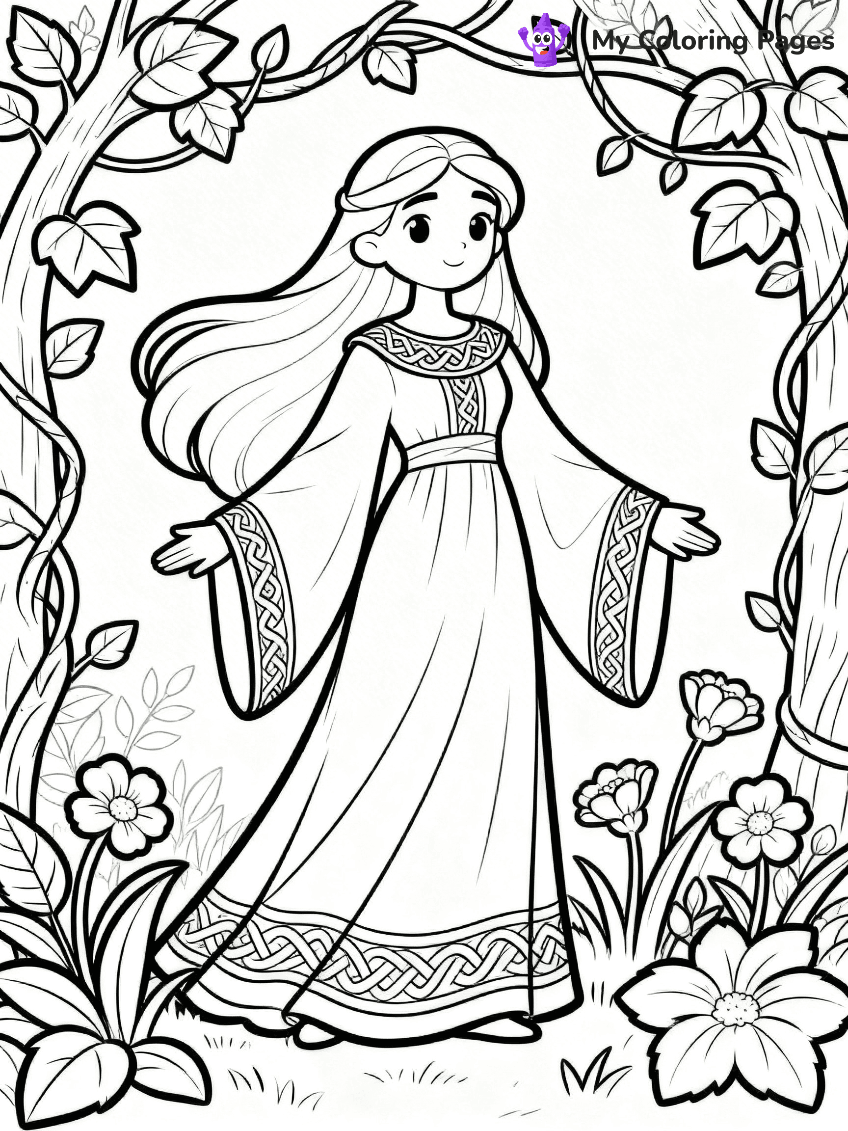 Celtics Coloring Pages - 76