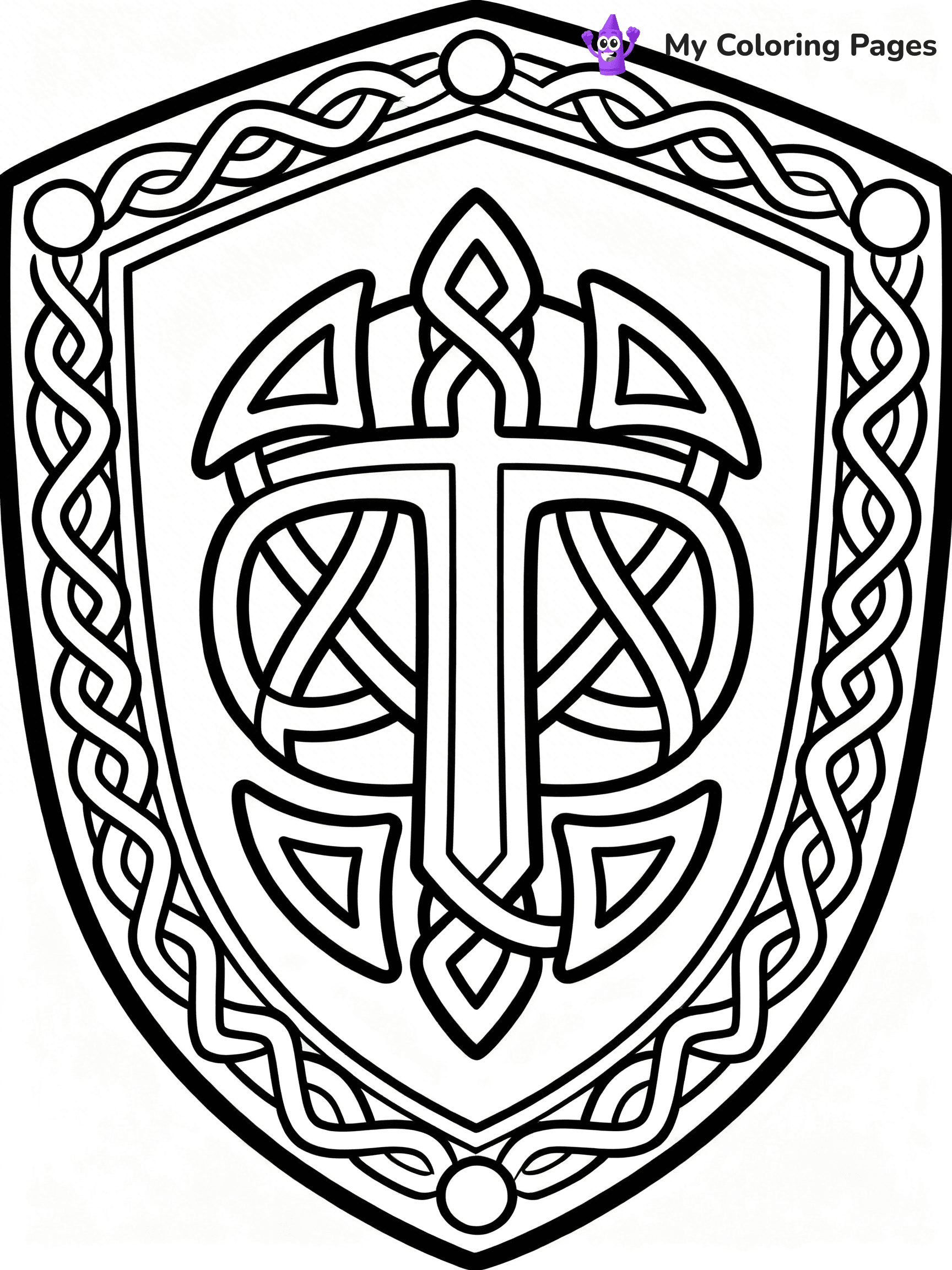 Celtics Coloring Pages - 39