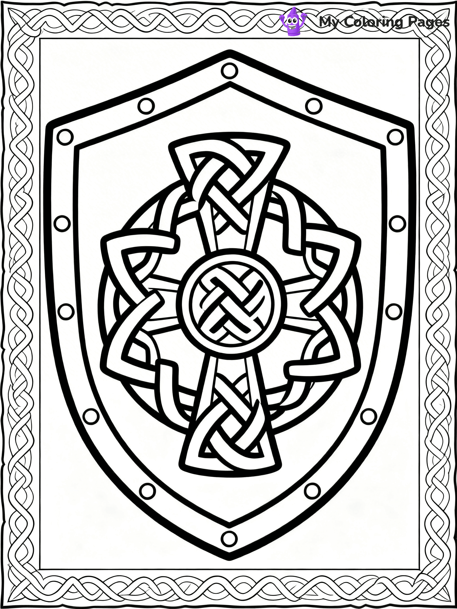 Celtics Coloring Pages - 34