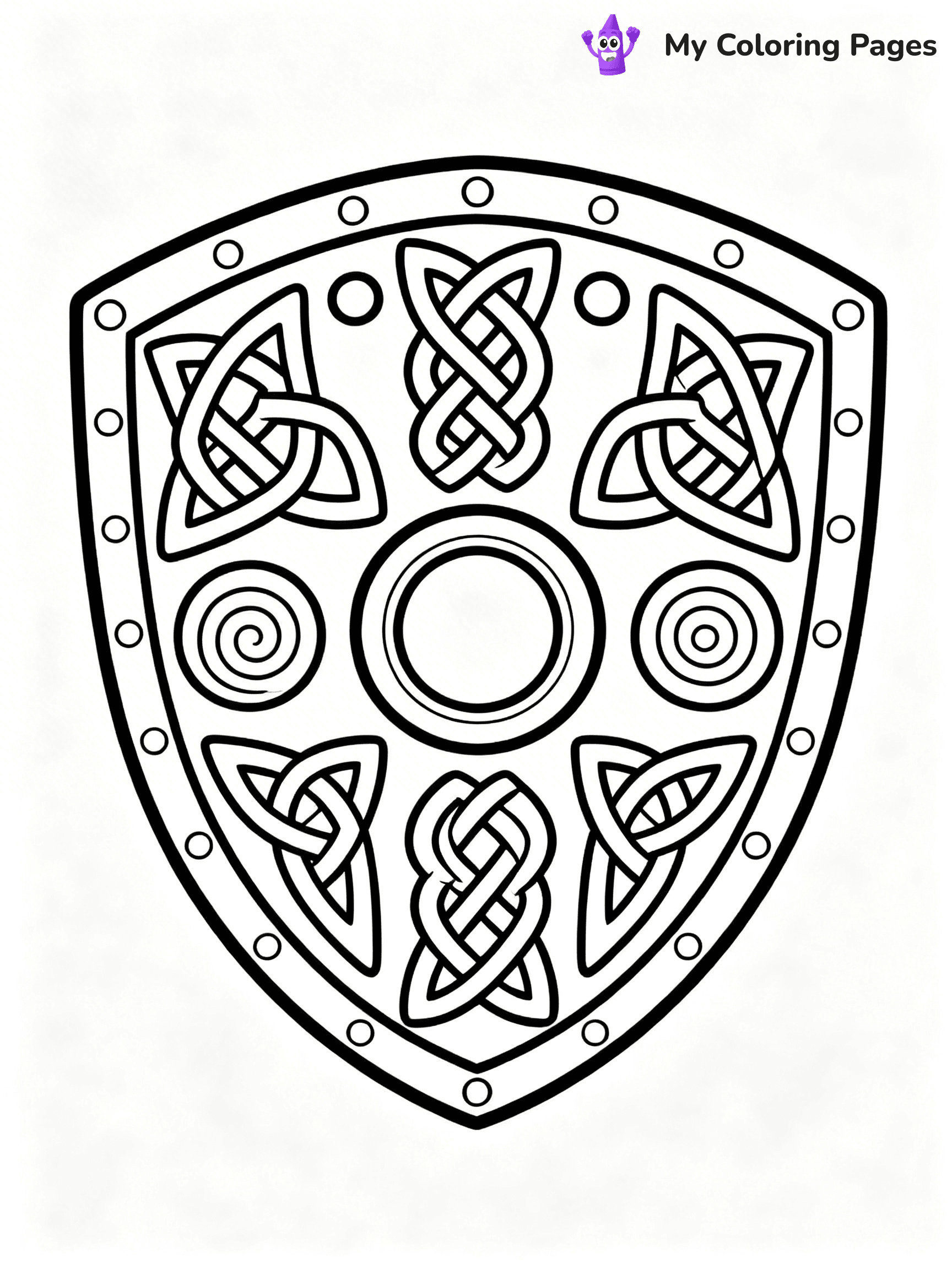 Celtics Coloring Pages - 1