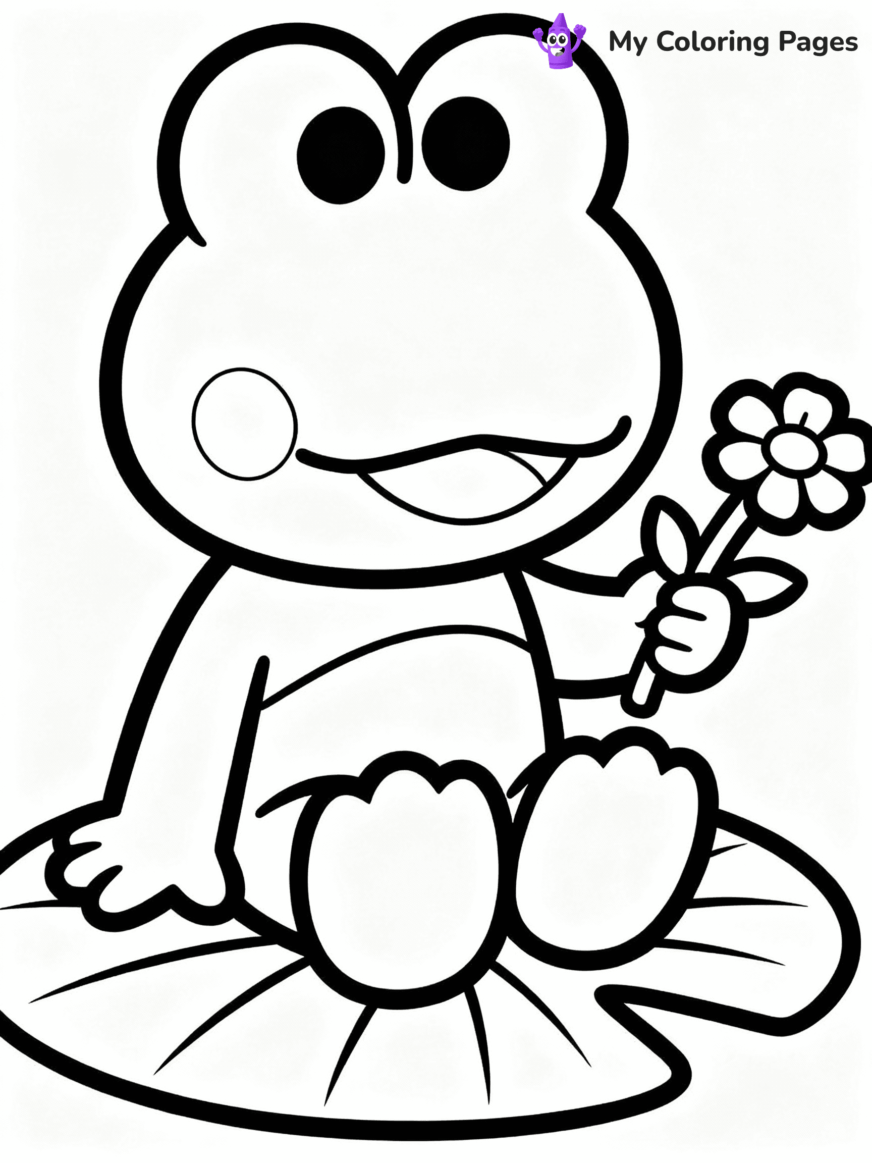 Keroppi Coloring Pages - 27