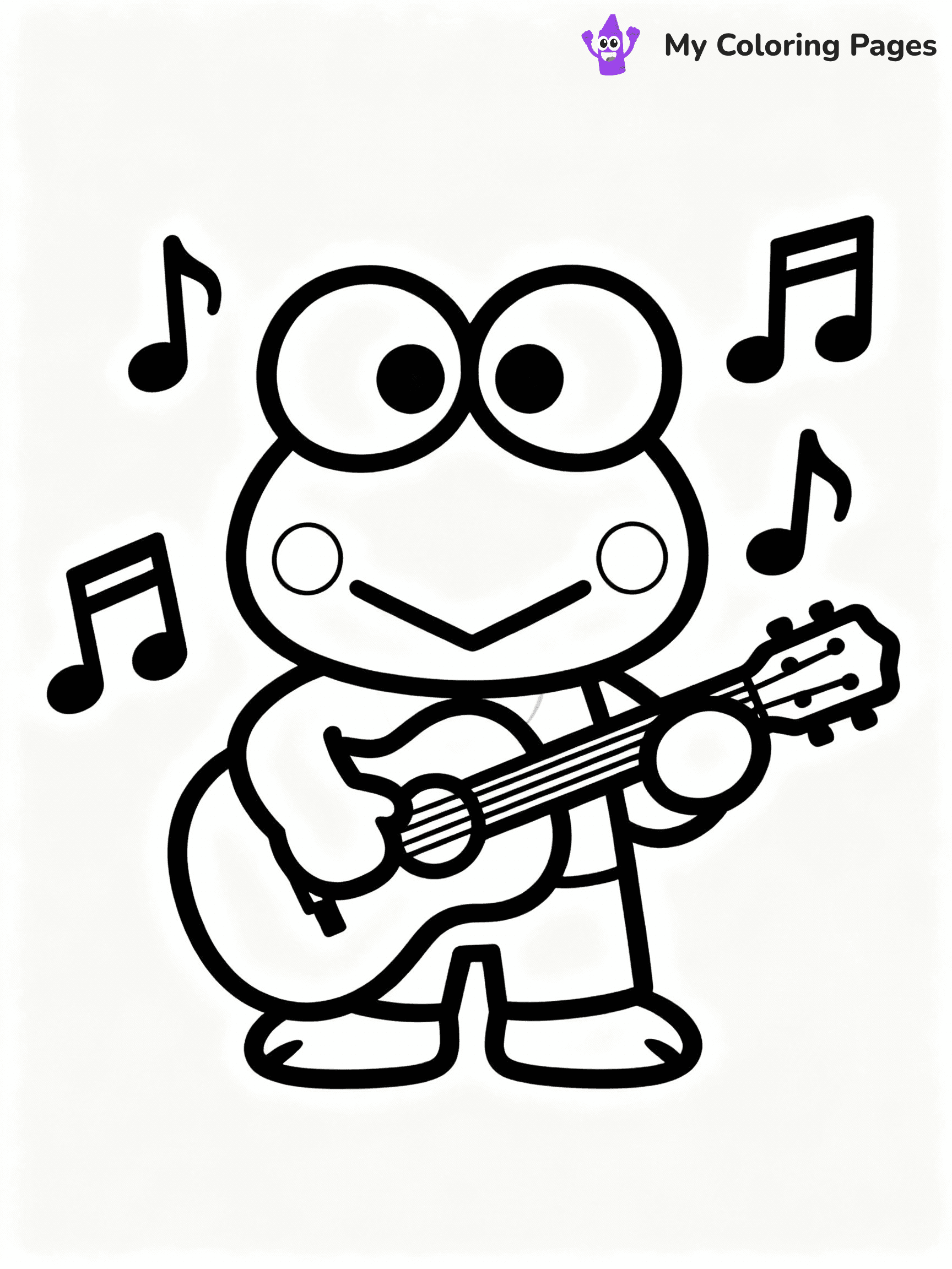 Keroppi Coloring Pages - 20