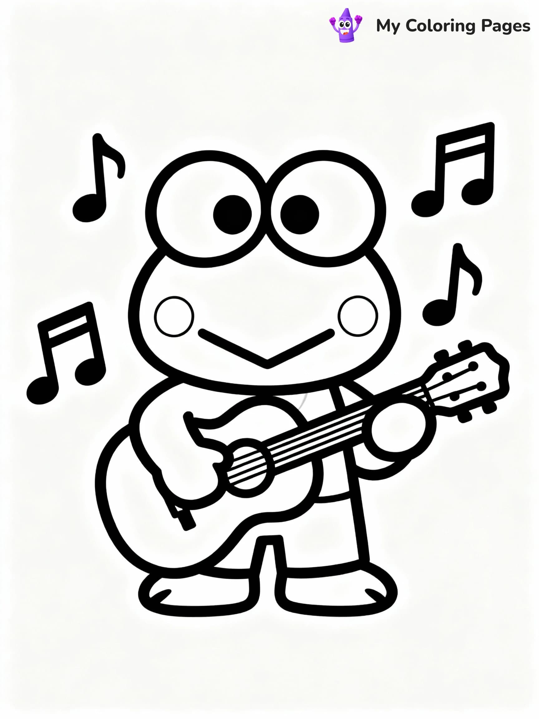 Keroppi Coloring Pages - 20