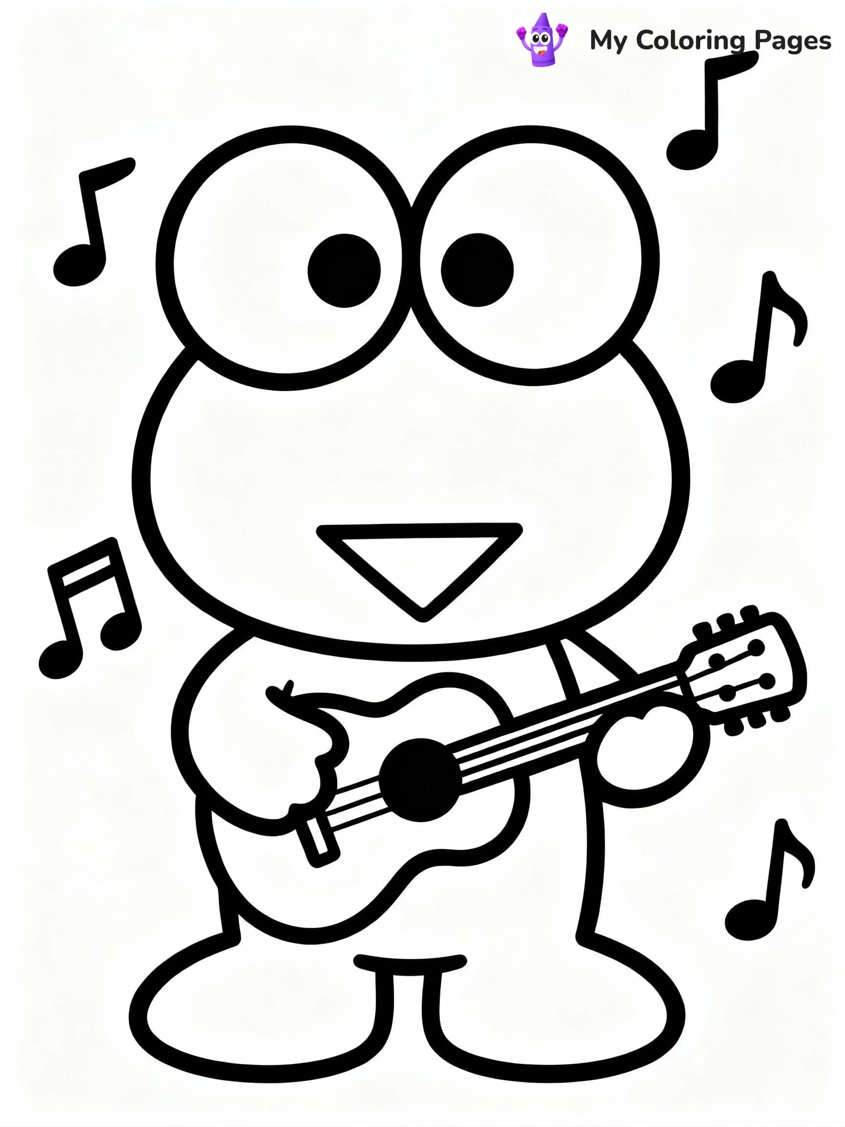 Keroppi Coloring Pages - 19