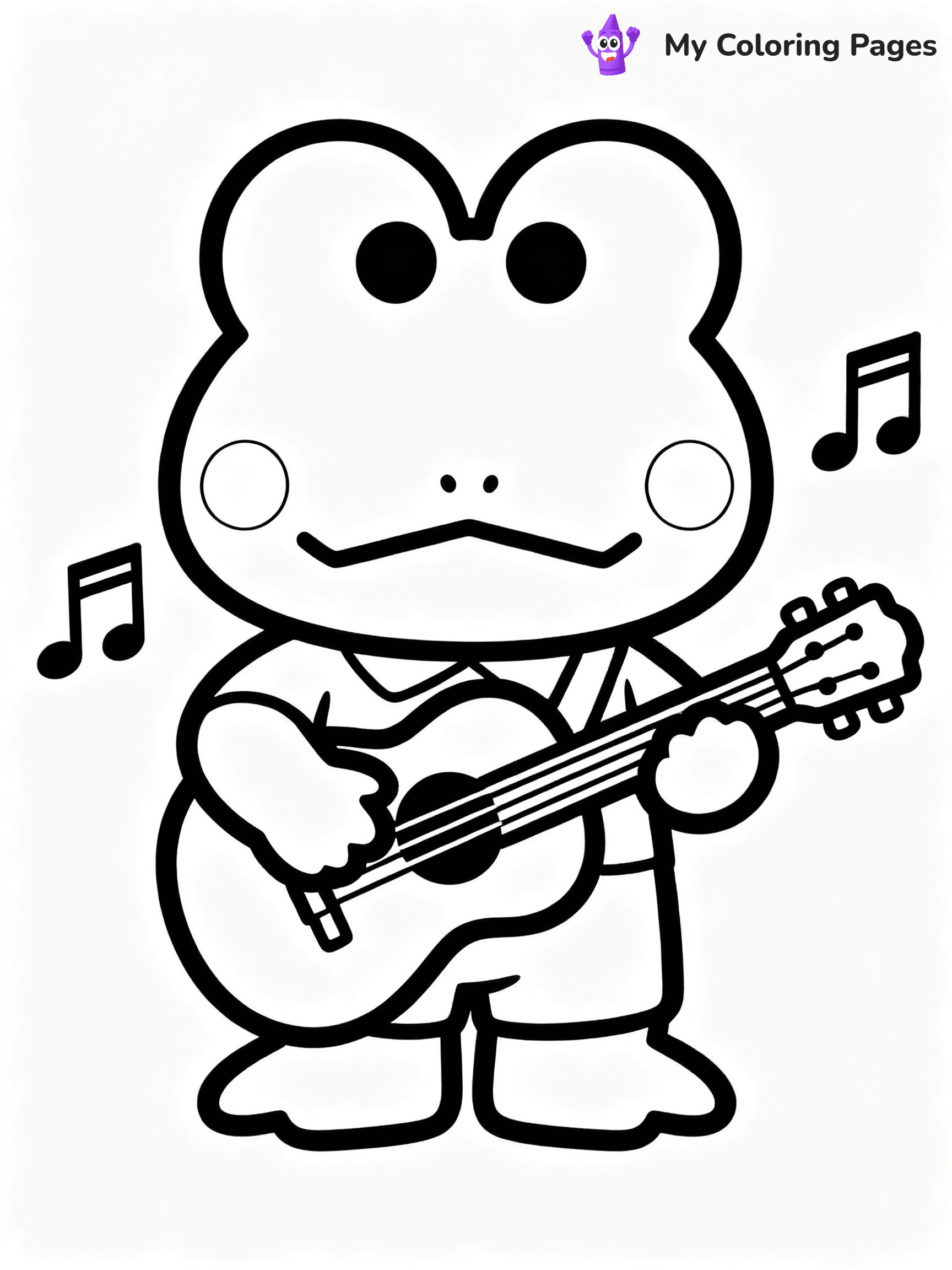 Keroppi Coloring Pages - 18