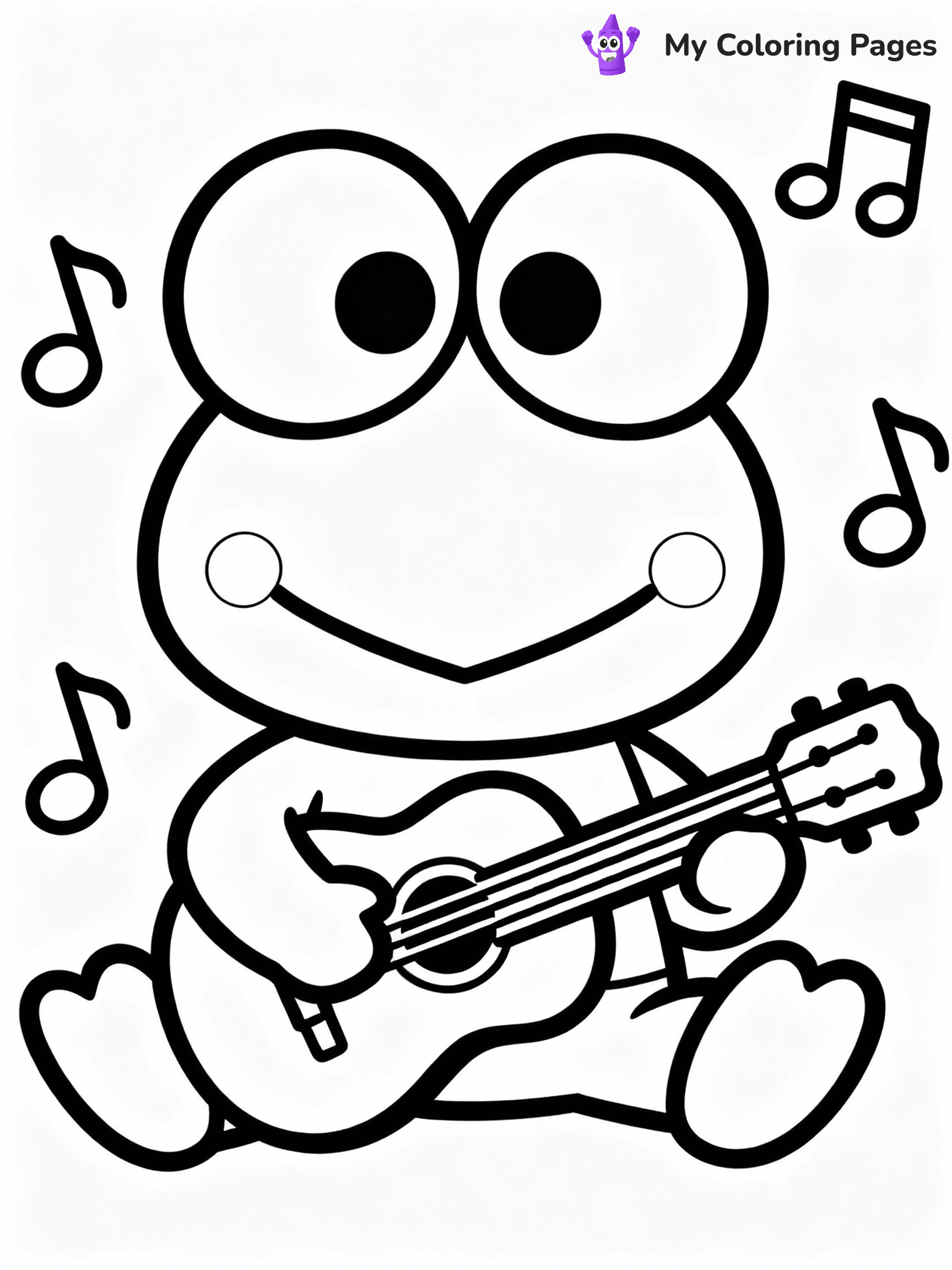 Keroppi Coloring Pages - 16