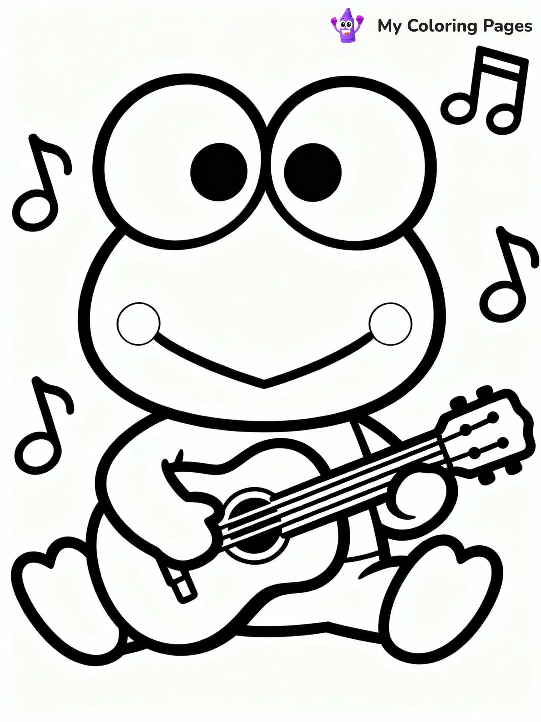 Keroppi Coloring Pages - 16