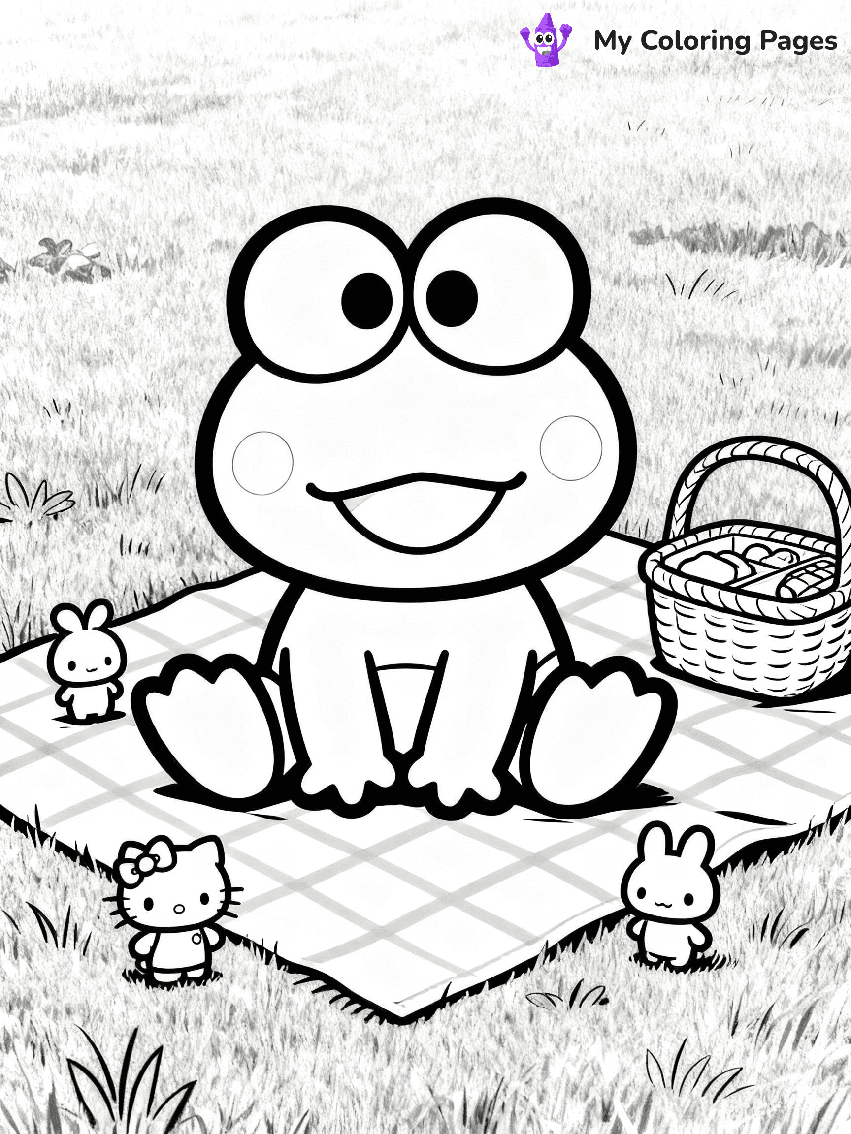 Keroppi Coloring Pages - 9