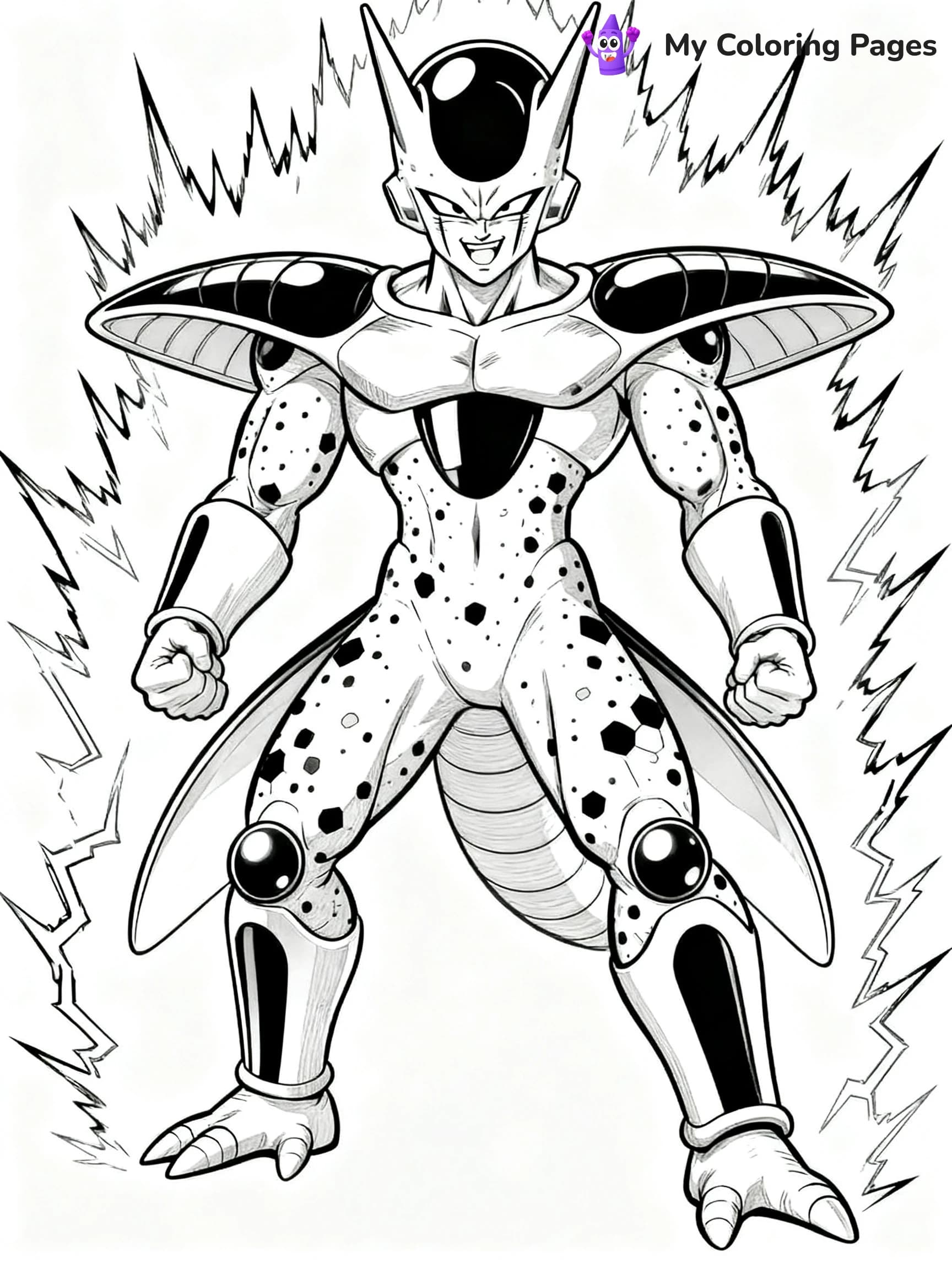 Goku Super Saiyan Coloring Pages - 24