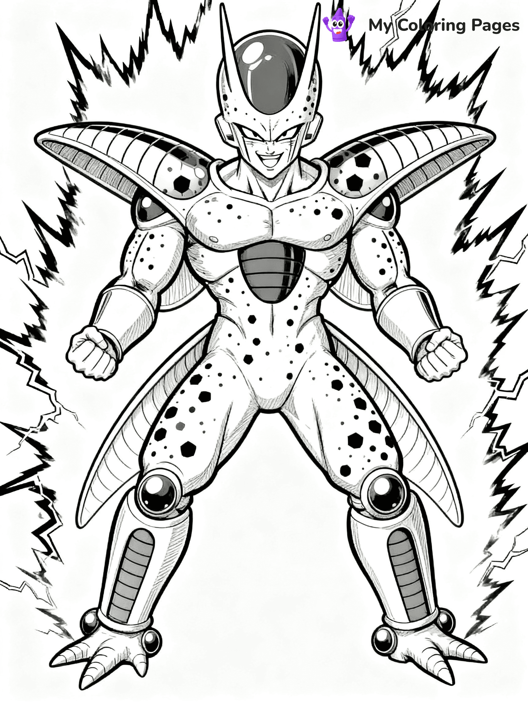 Goku Super Saiyan Coloring Pages - 22