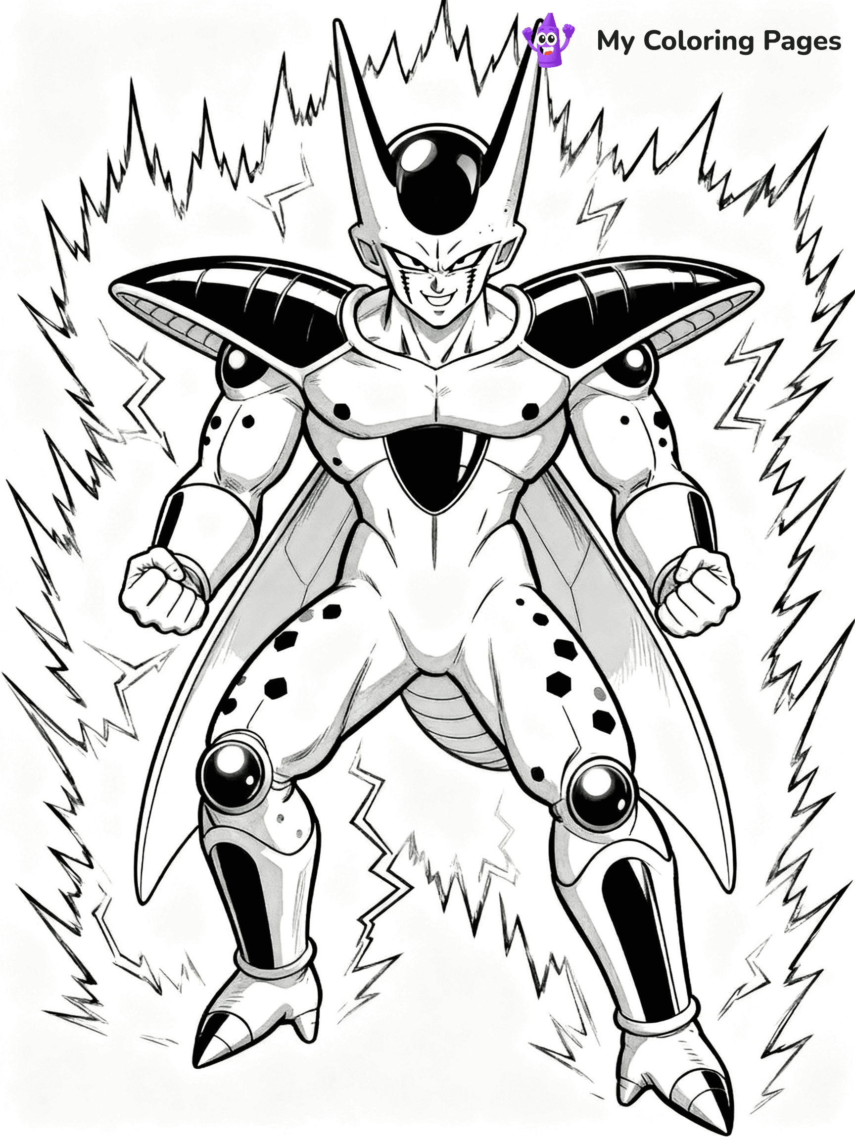 Goku Super Saiyan Coloring Pages - 21
