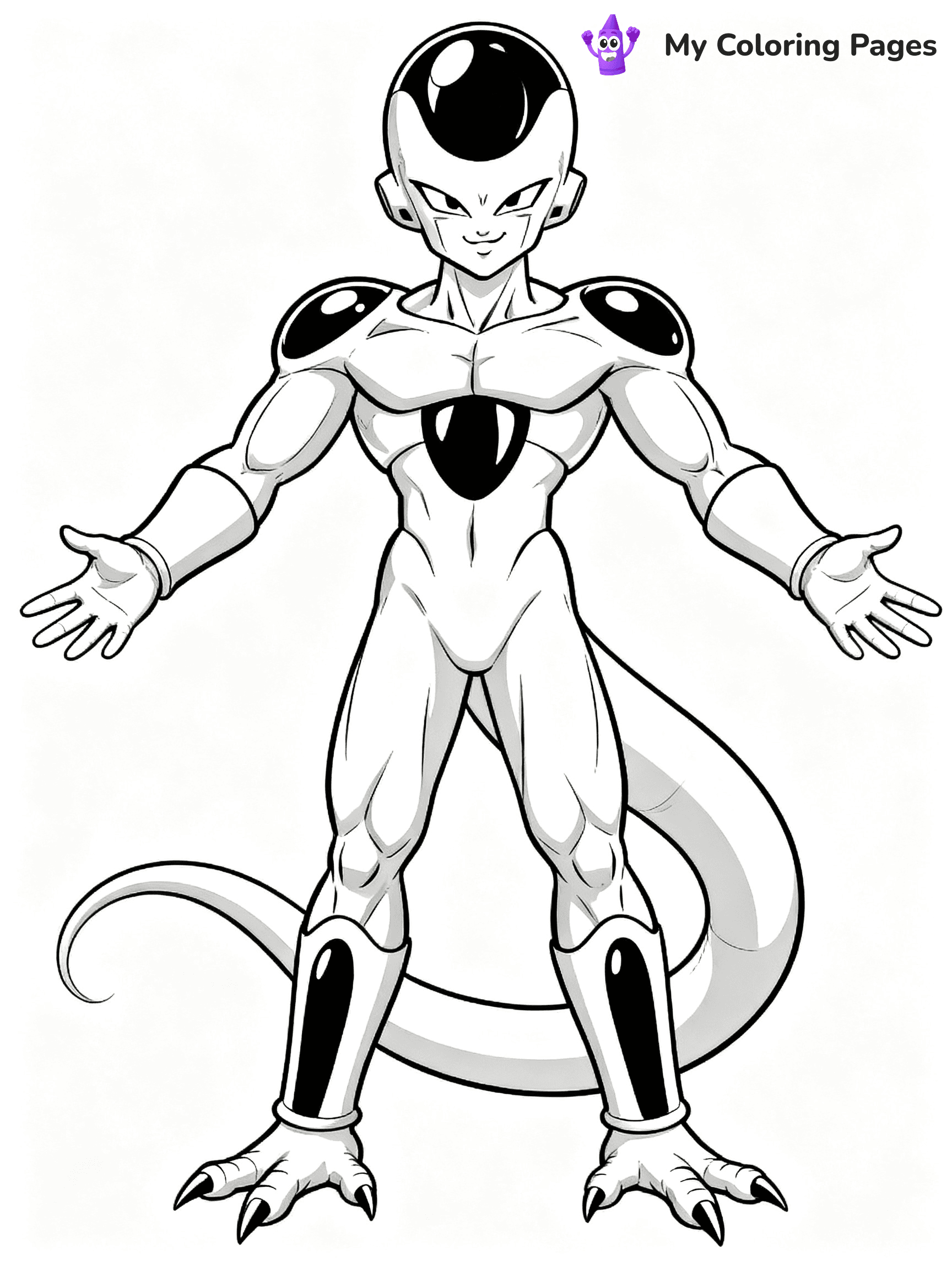 Goku Super Saiyan Coloring Pages - 20