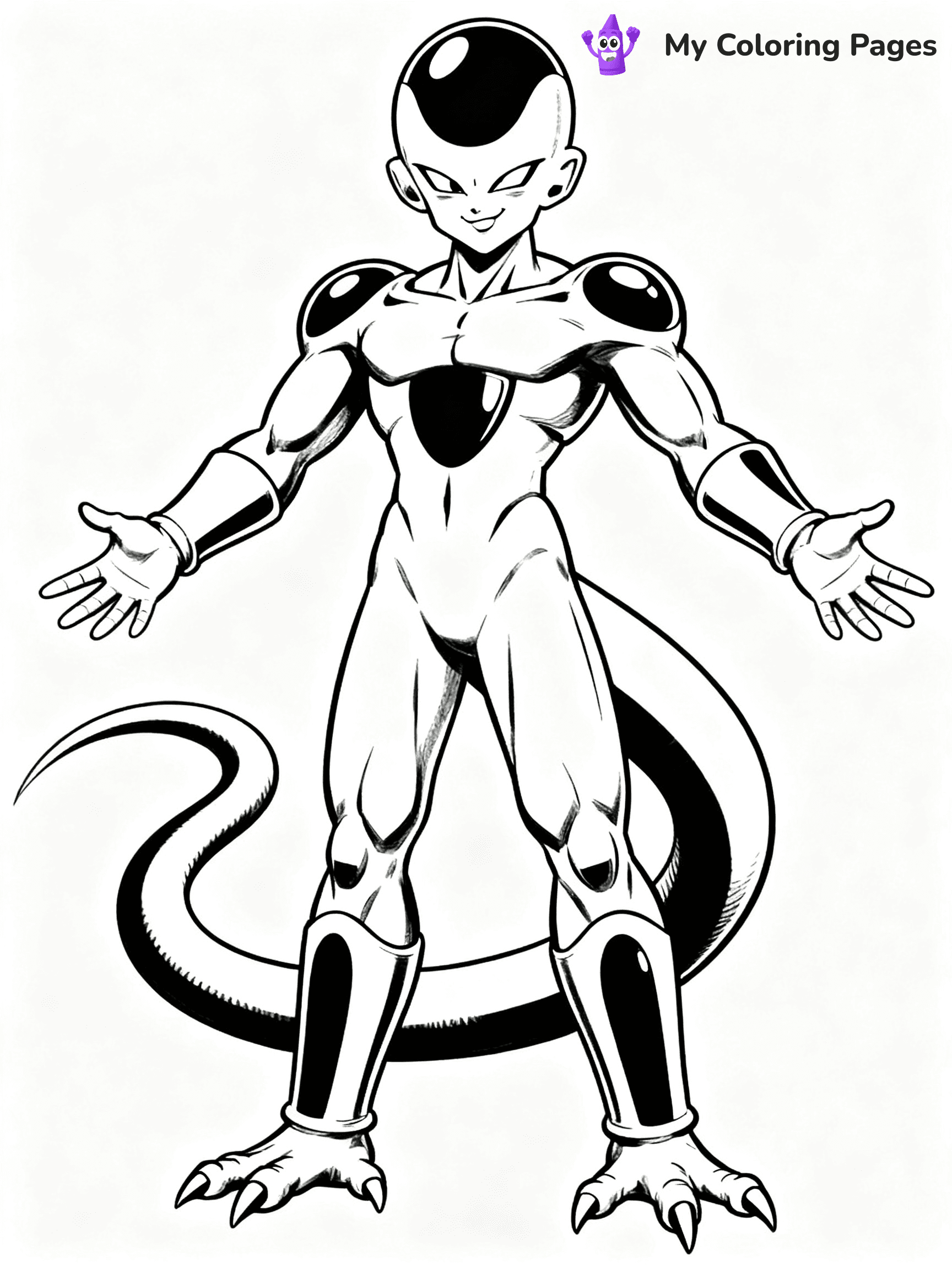 Goku Super Saiyan Coloring Pages - 19
