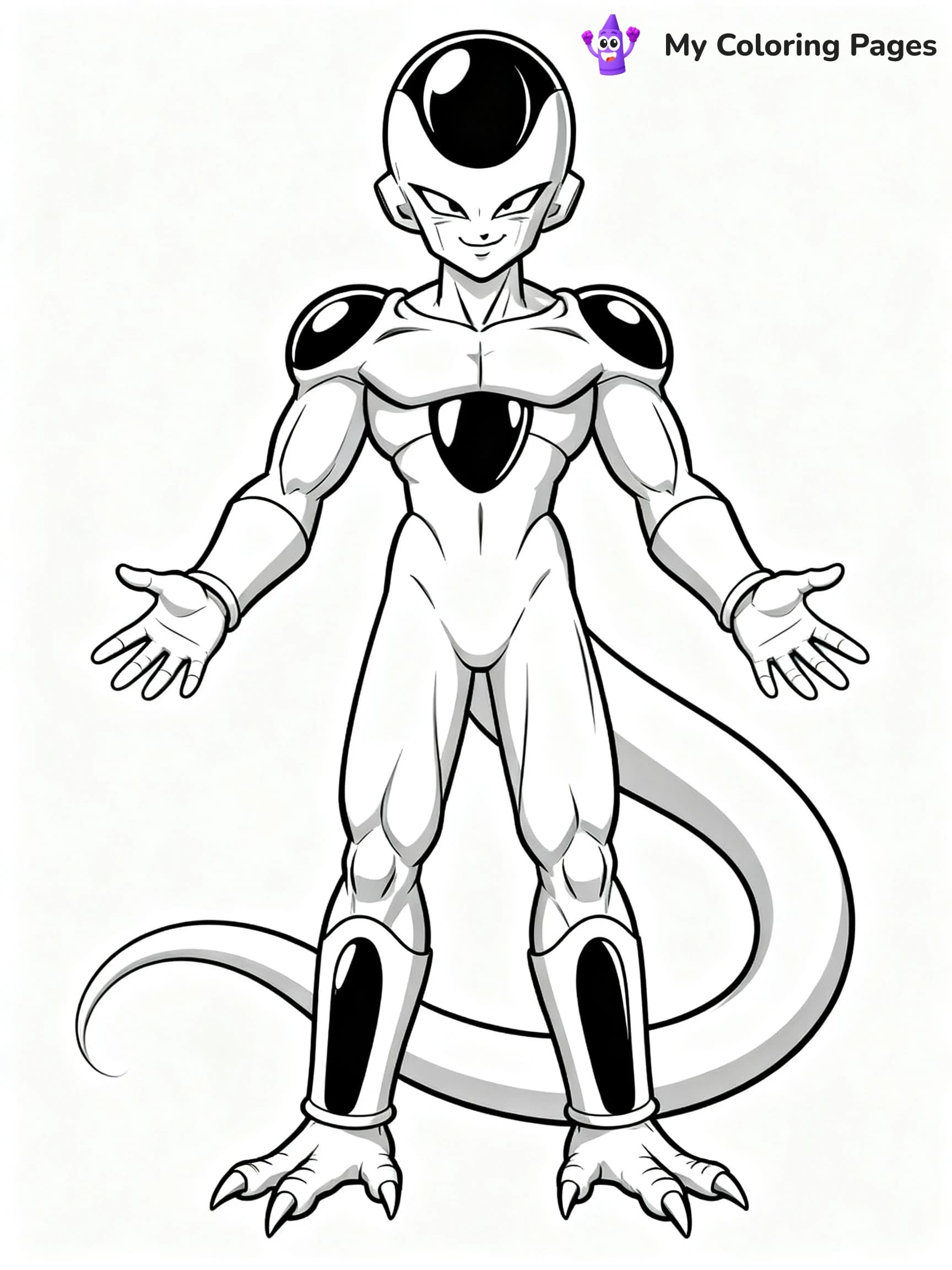 Goku Super Saiyan Coloring Pages - 18