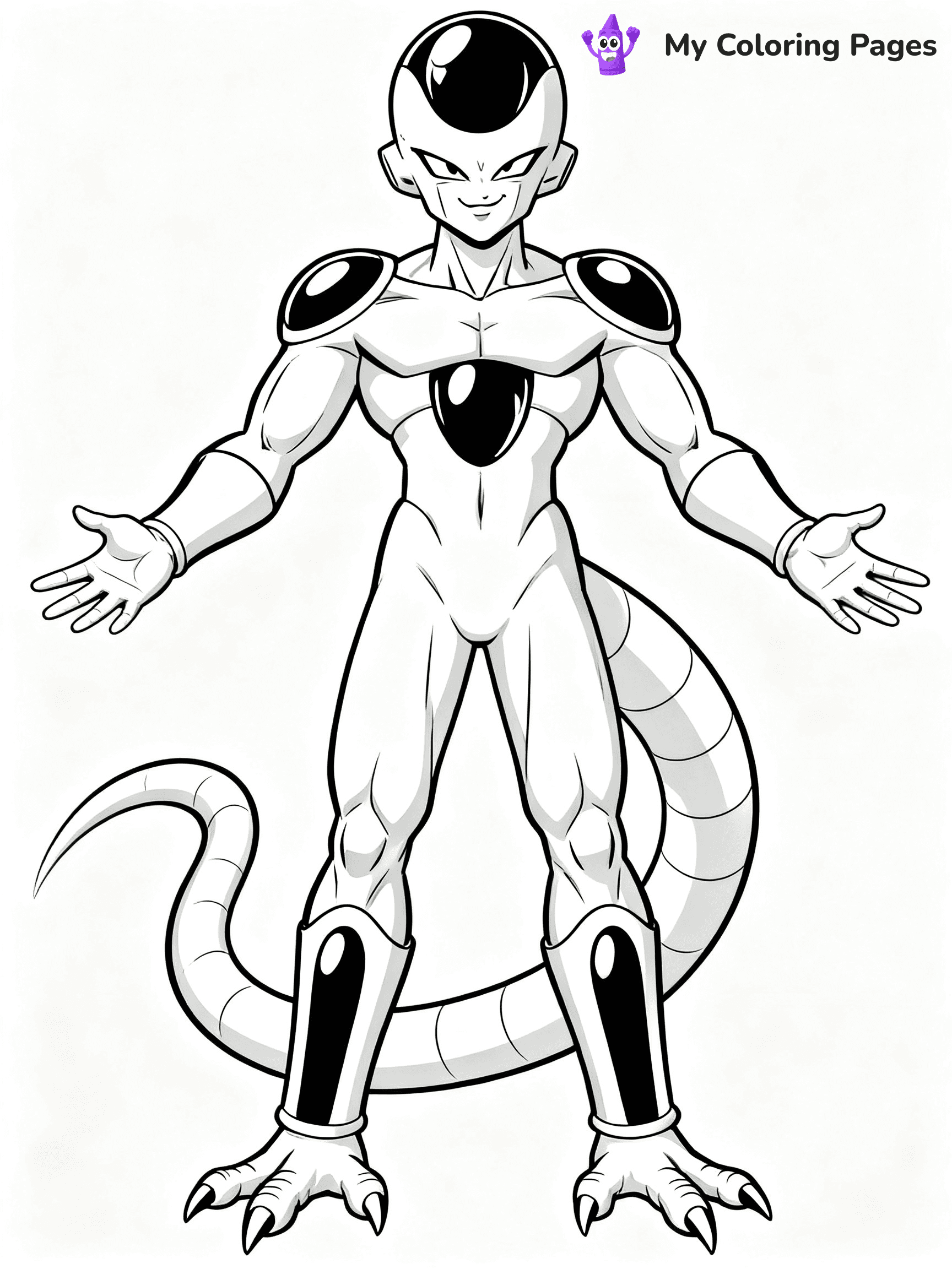 Goku Super Saiyan Coloring Pages - 17