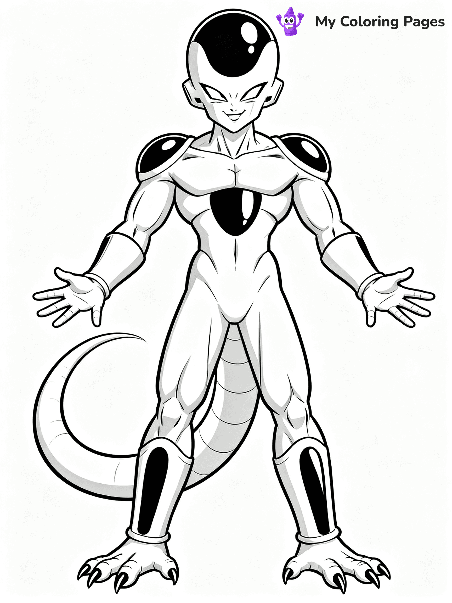Goku Super Saiyan Coloring Pages - 16