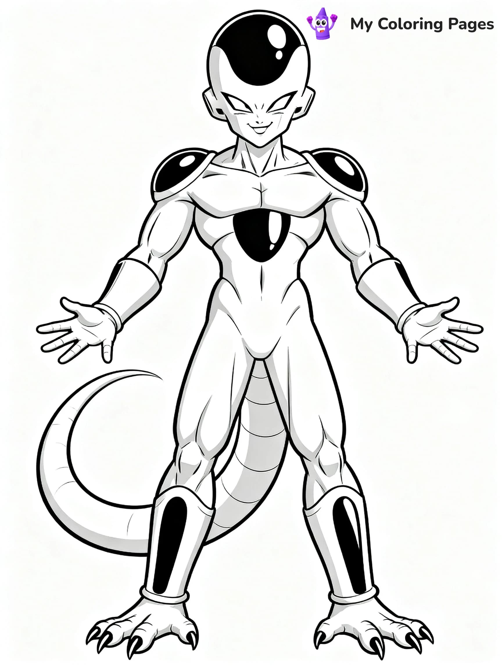 Goku Super Saiyan Coloring Pages - 16
