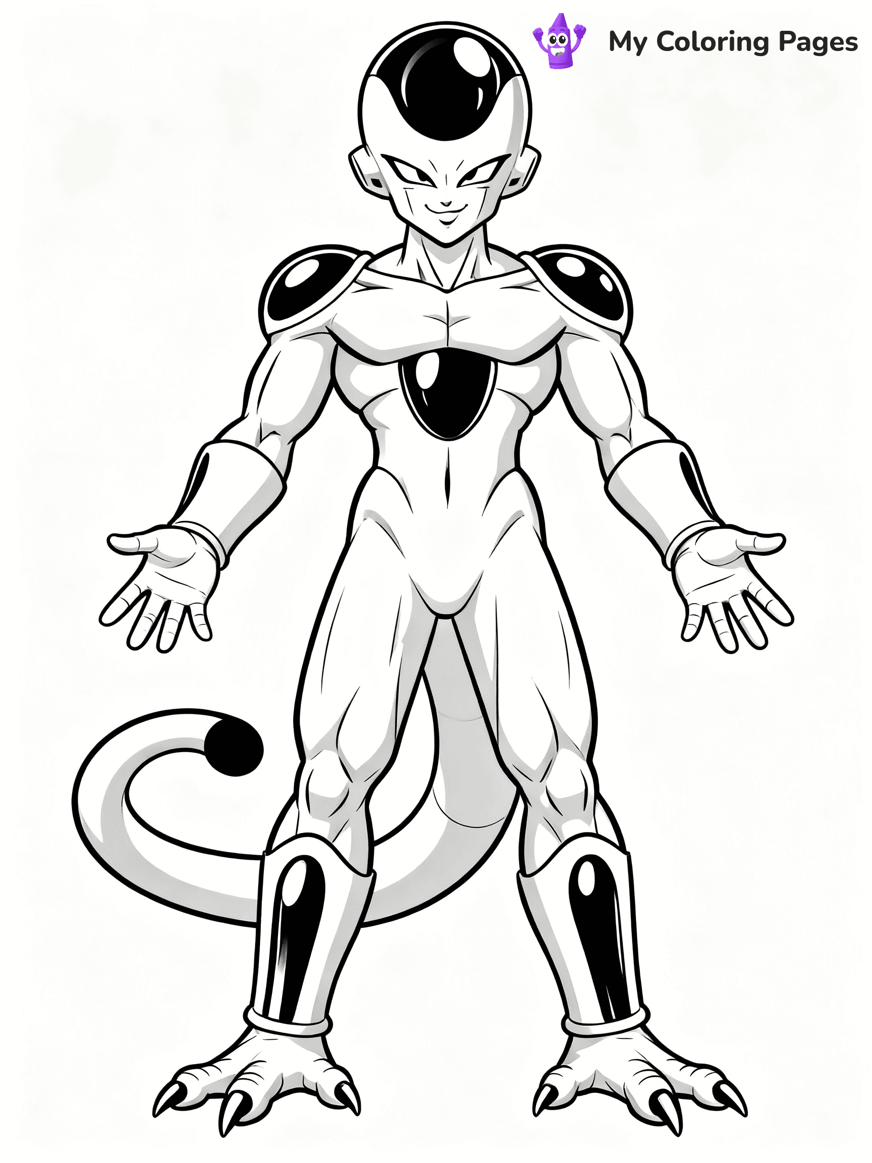 Goku Super Saiyan Coloring Pages - 15
