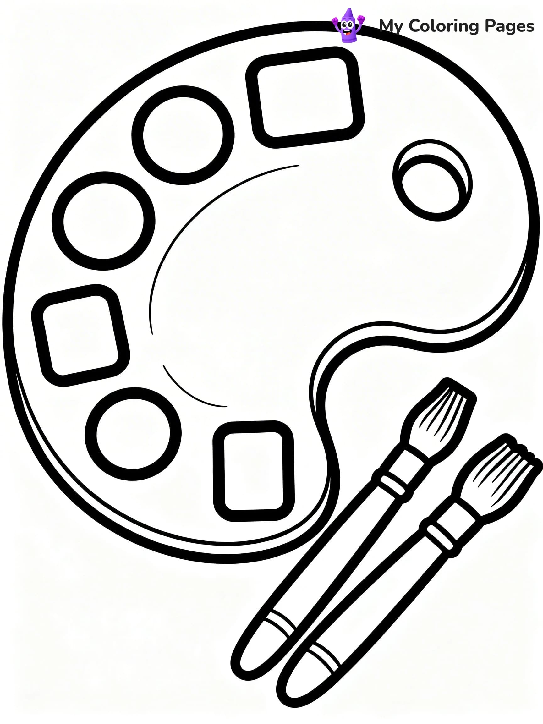 Art Coloring Pages - 12