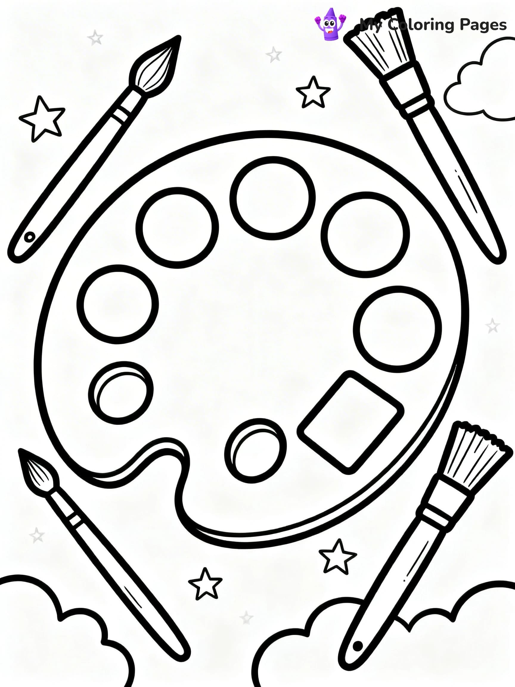 Art Coloring Pages - 11