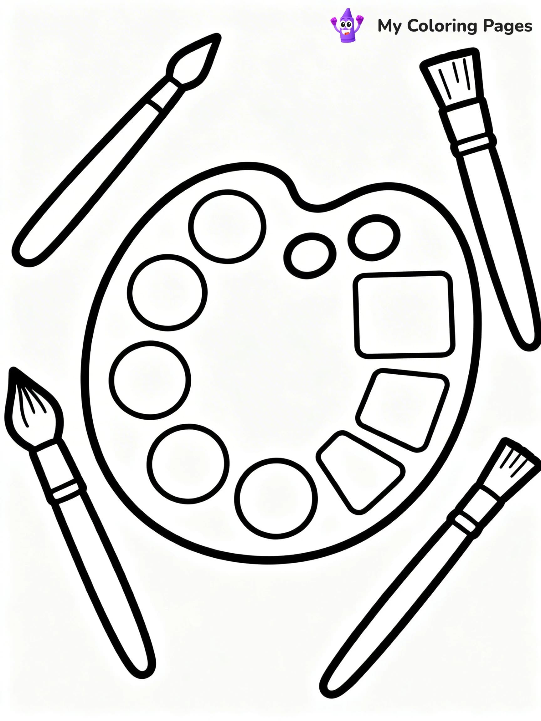 Art Coloring Pages - 9