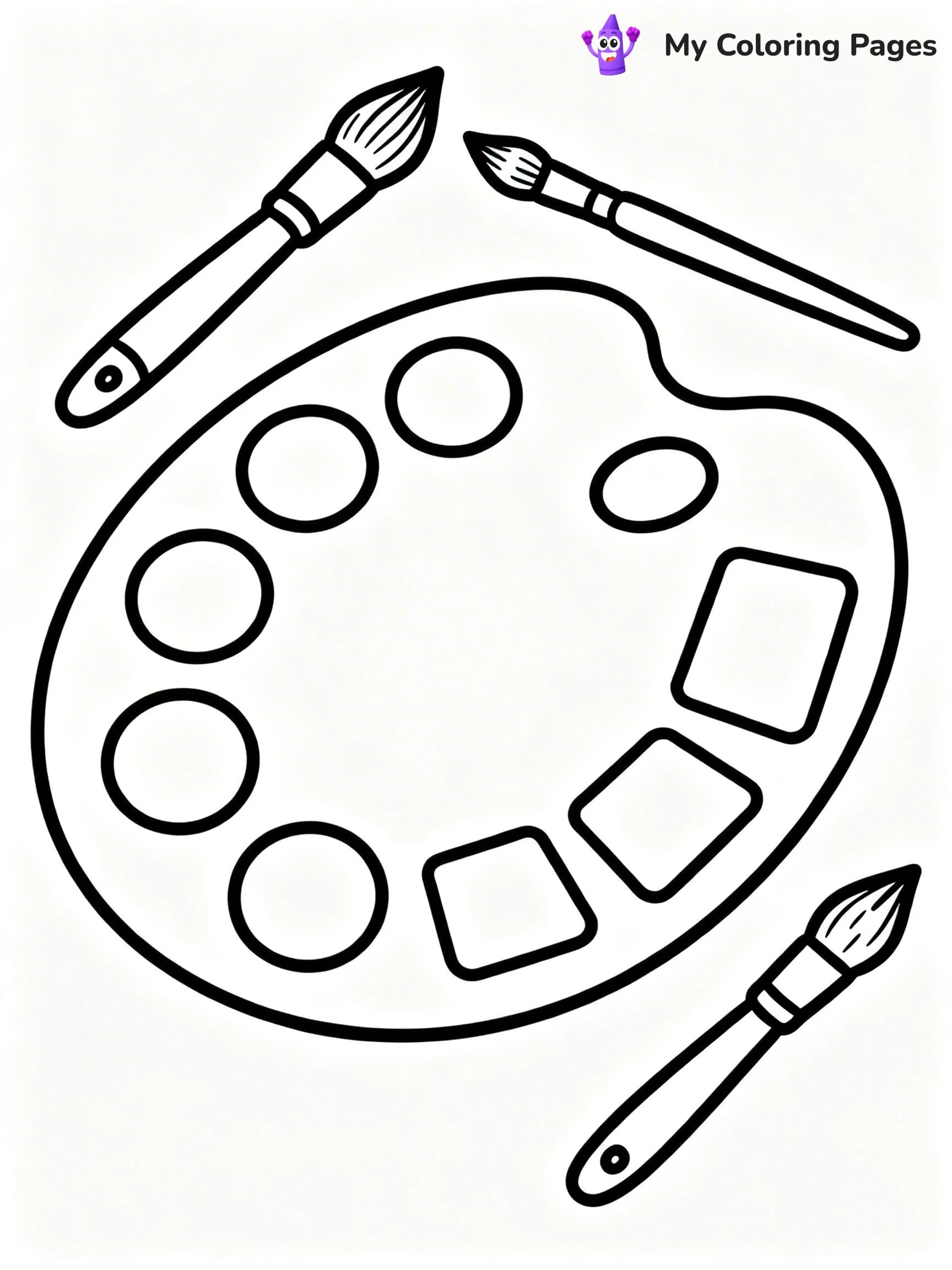 Art Coloring Pages - 7