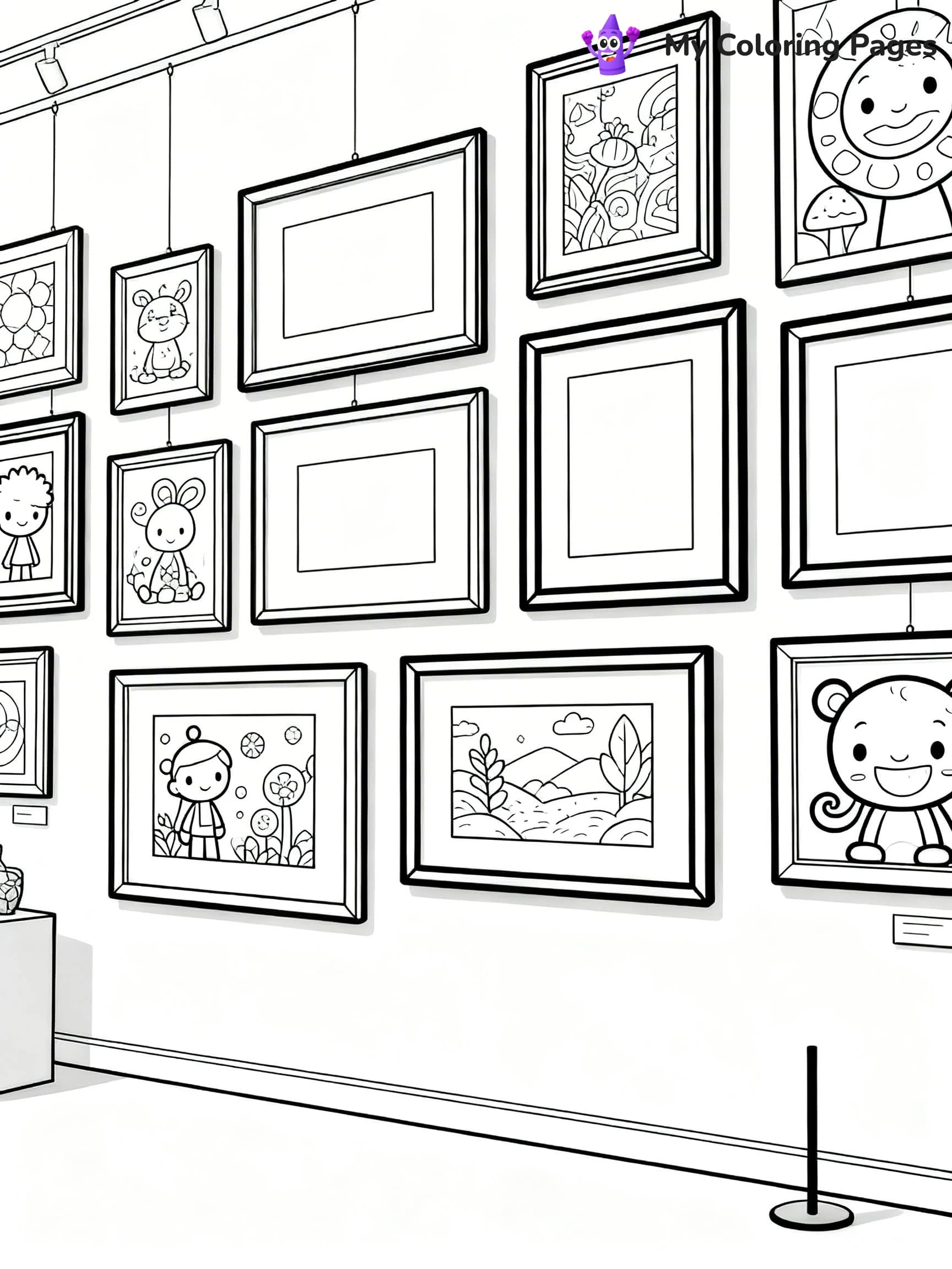 Art Coloring Pages - 6