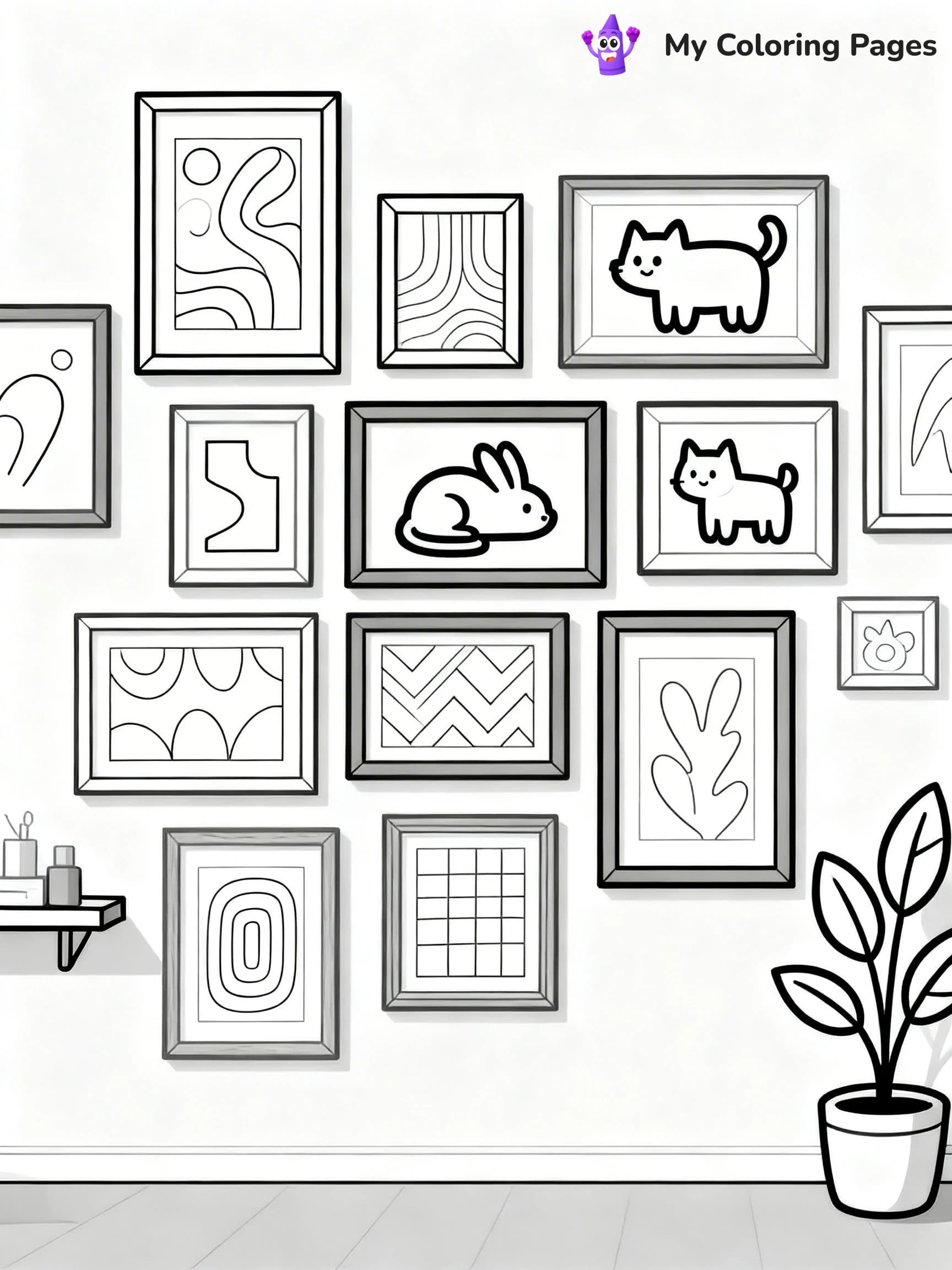 Art Coloring Pages - 4