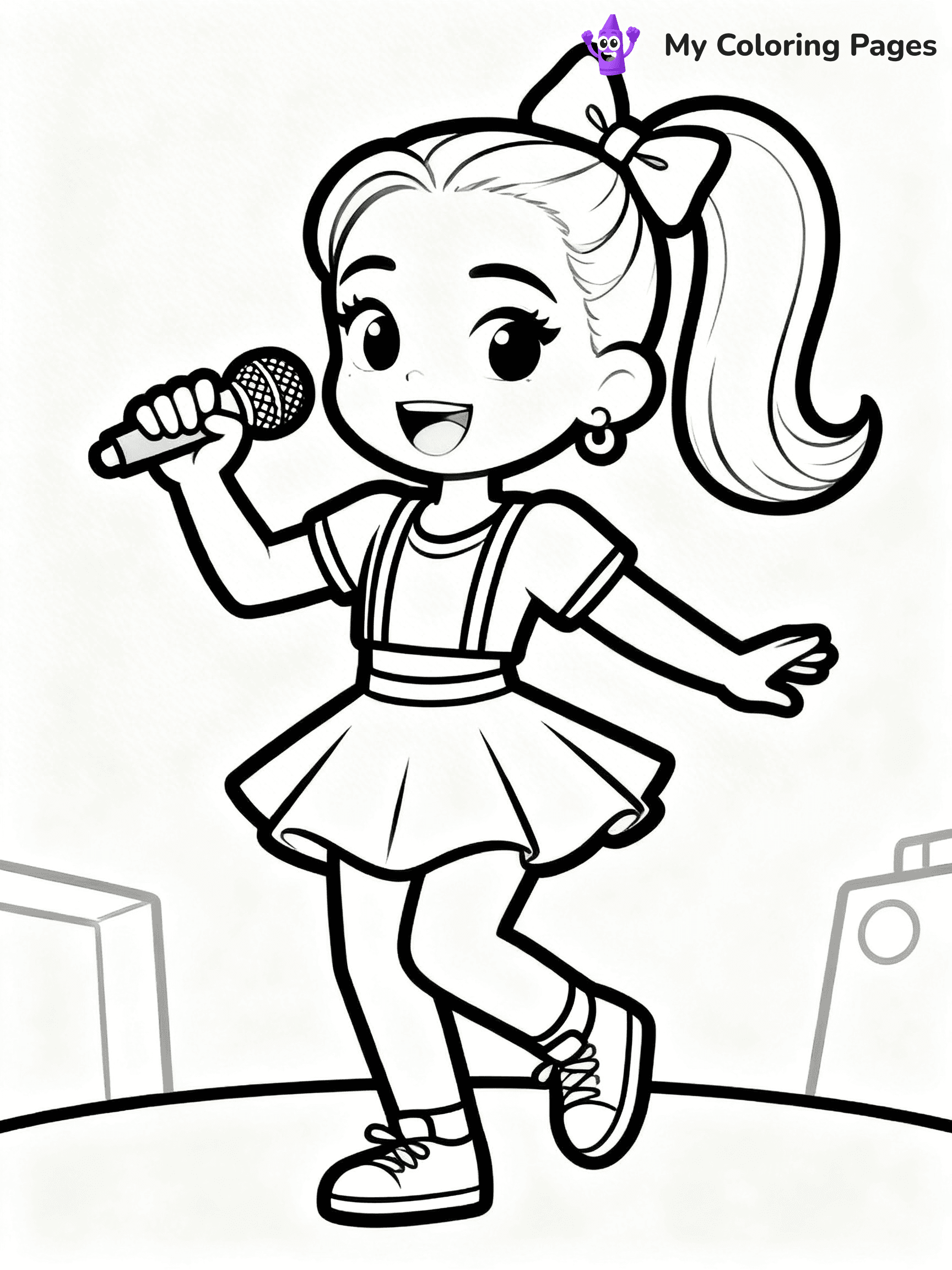 Jojo Siwa Coloring Pages - 13