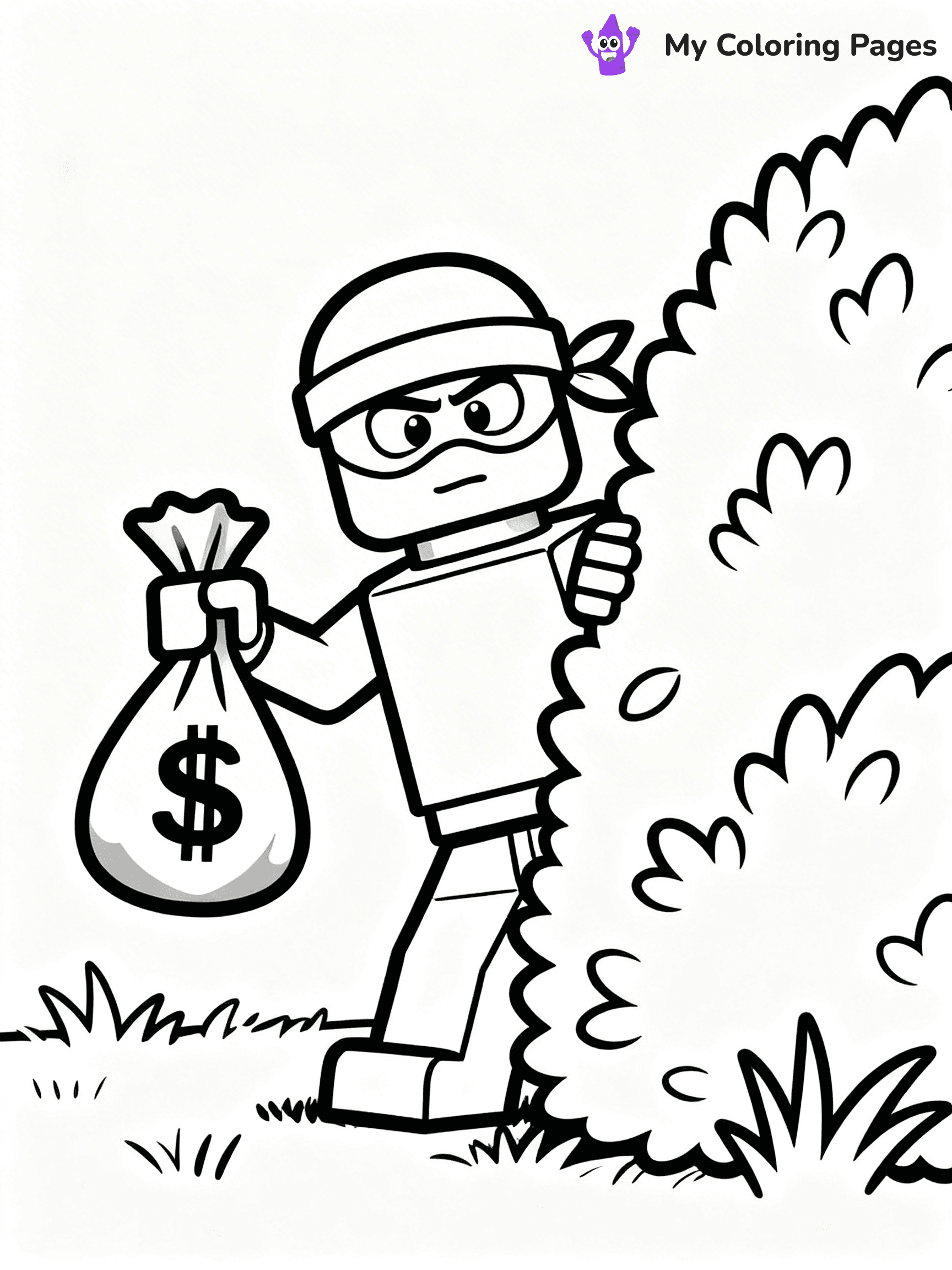 Lego Police Coloring Pages - 2