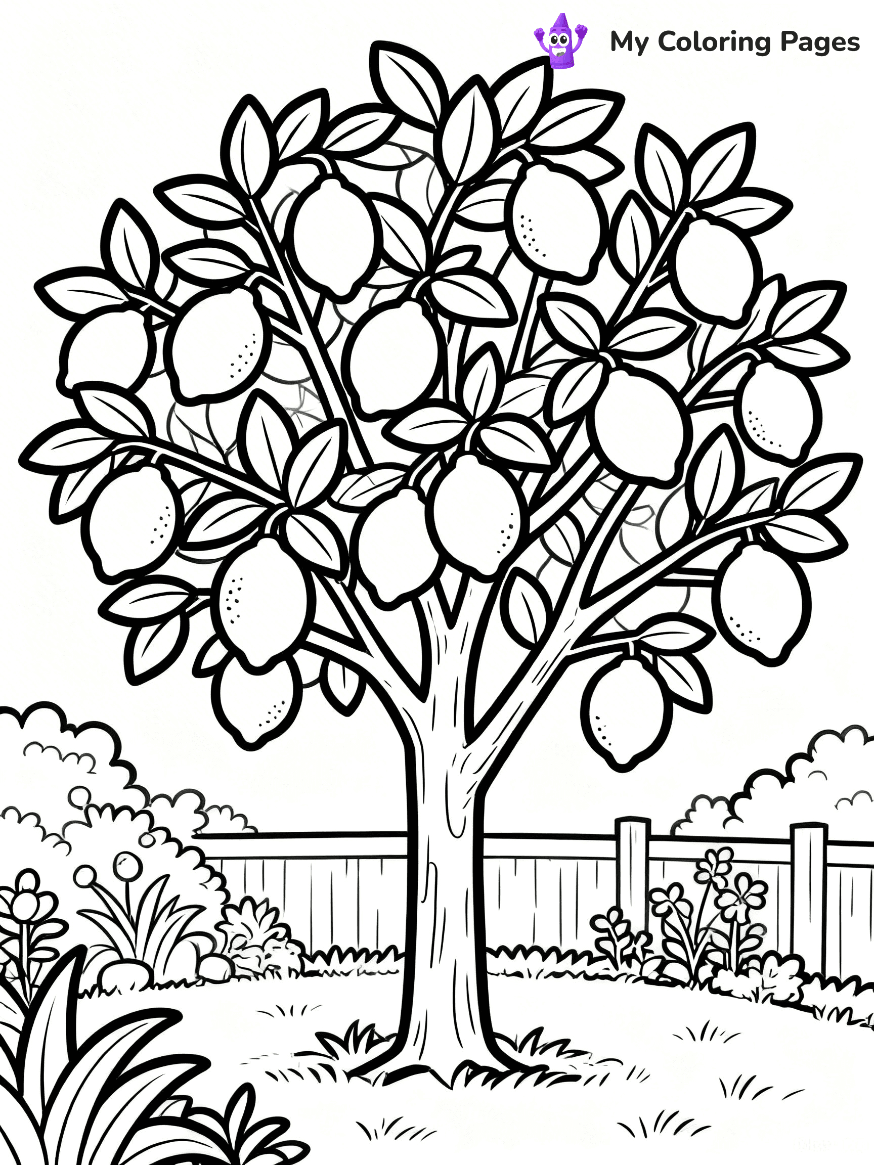 Lemon Coloring Pages - 60