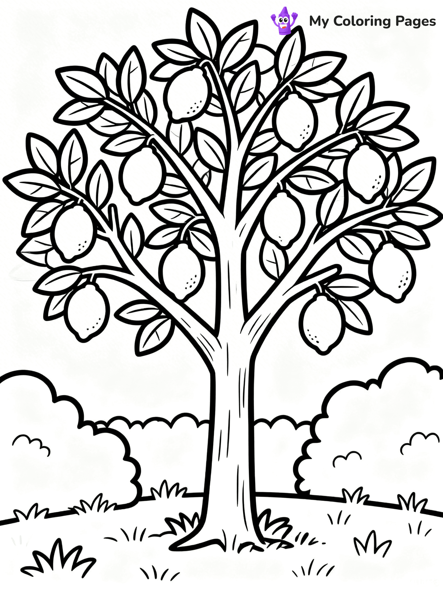 Lemon Coloring Pages - 59