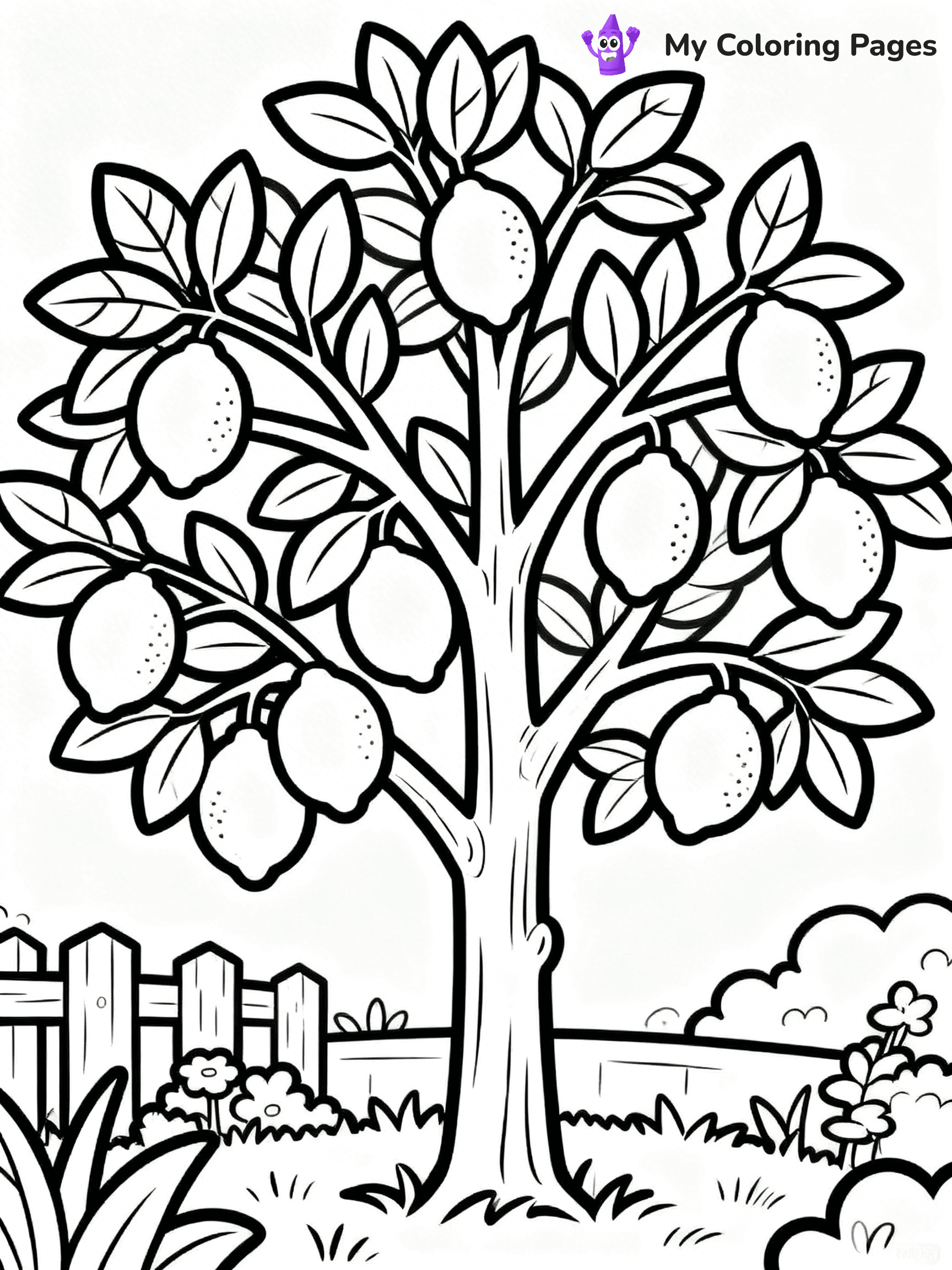 Lemon Coloring Pages - 56