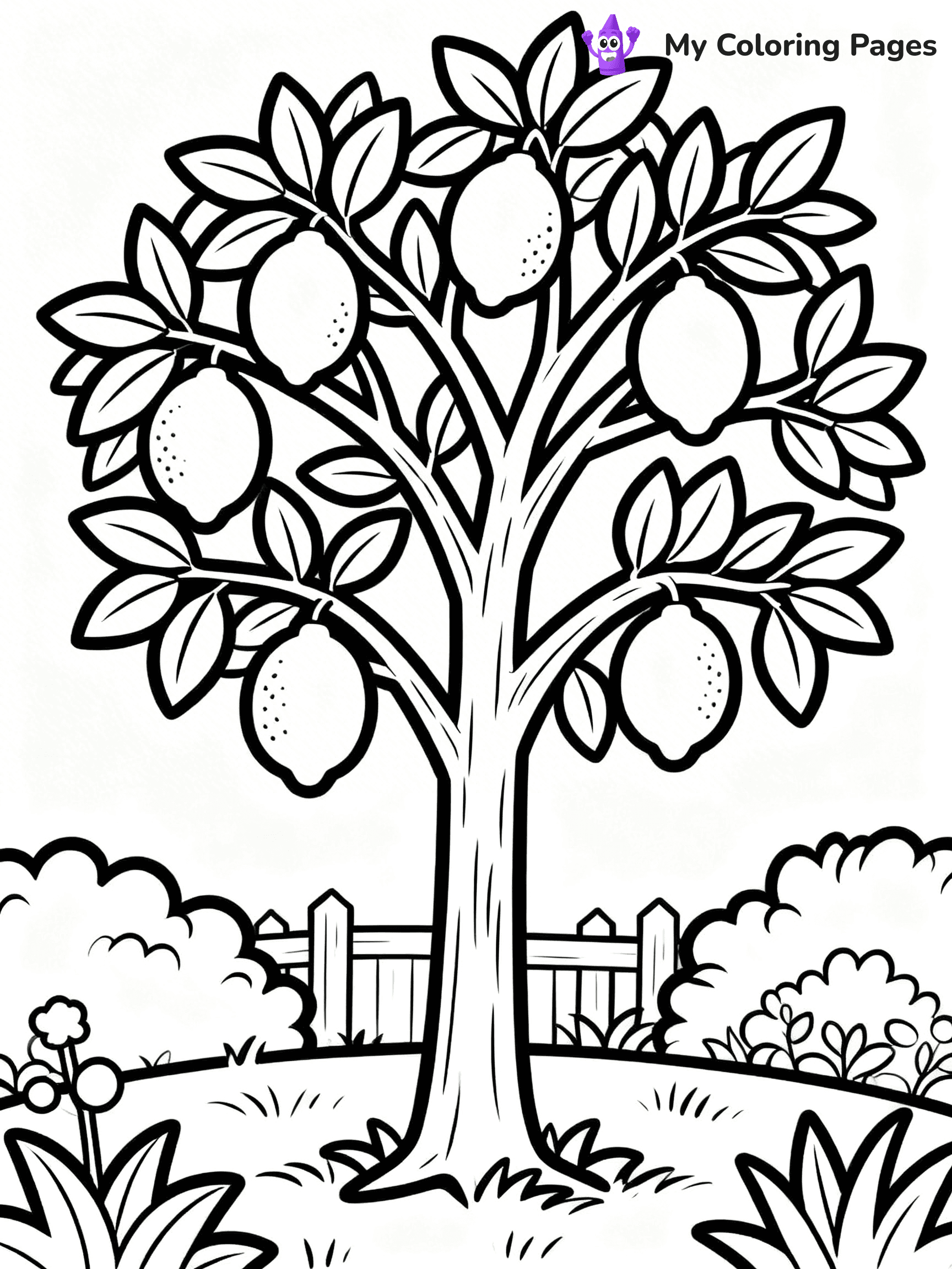 Lemon Coloring Pages - 54