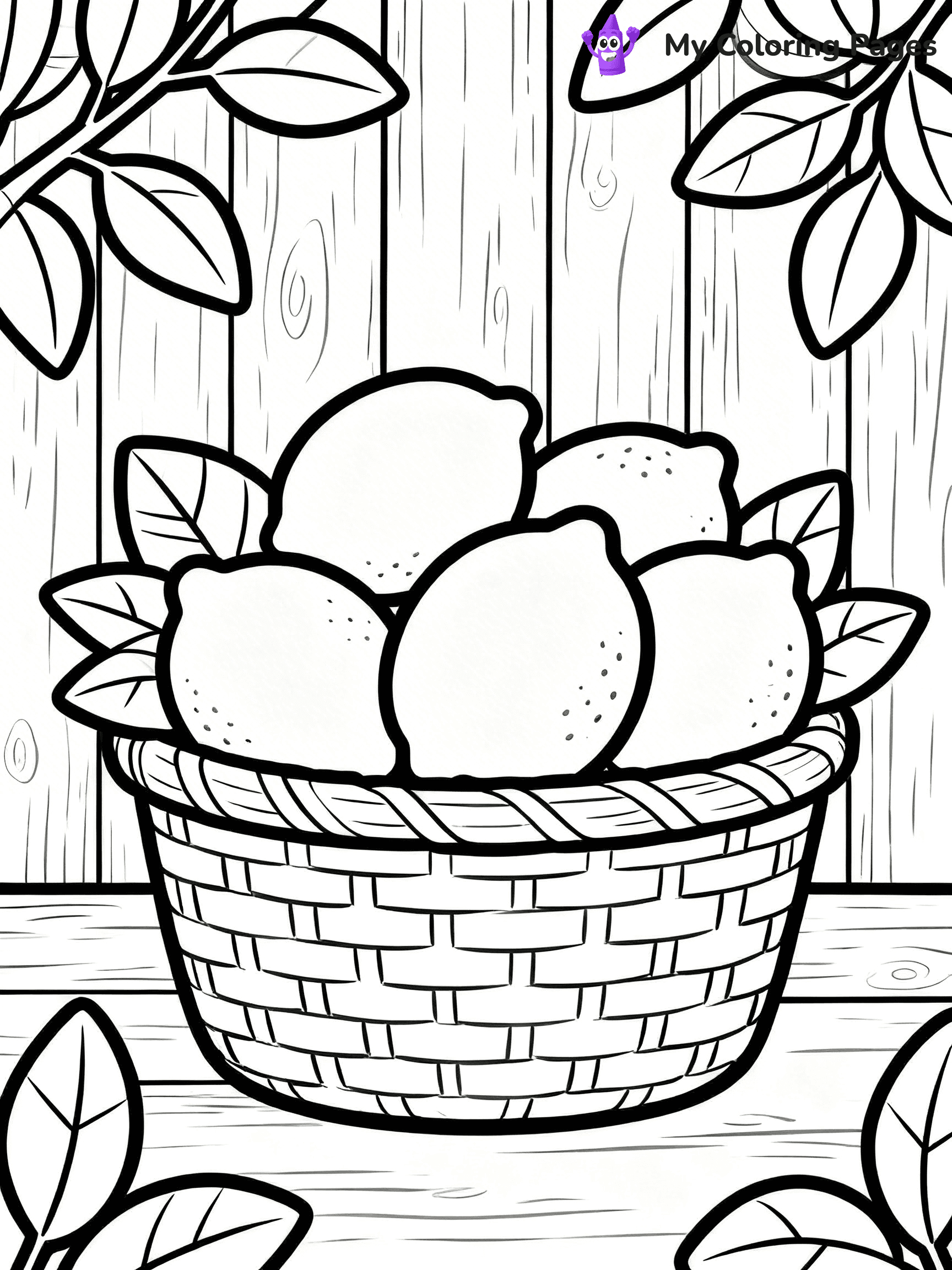 Lemon Coloring Pages - 46