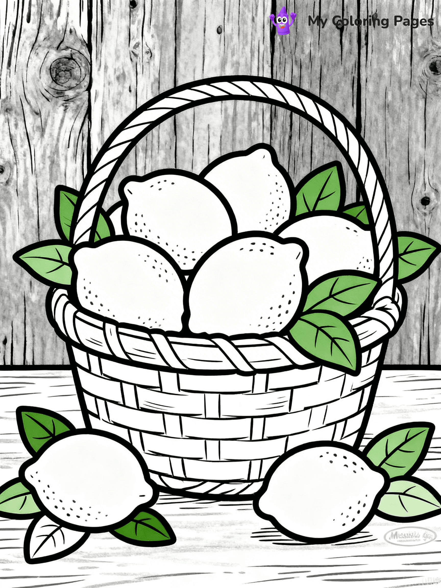 Lemon Coloring Pages - 45