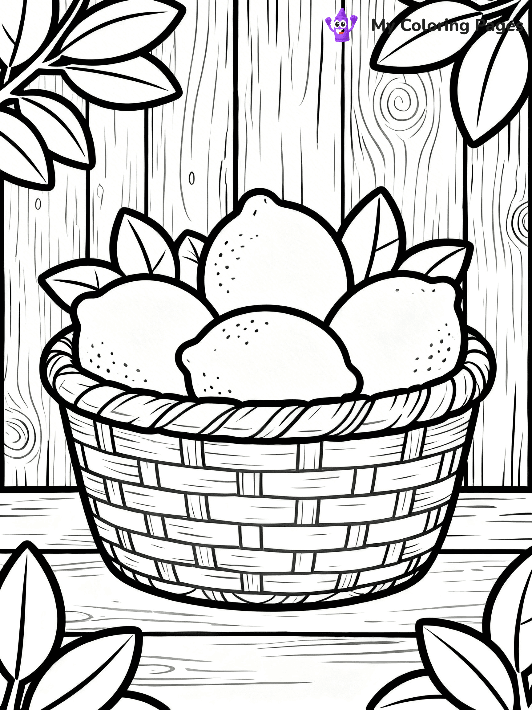 Lemon Coloring Pages - 43